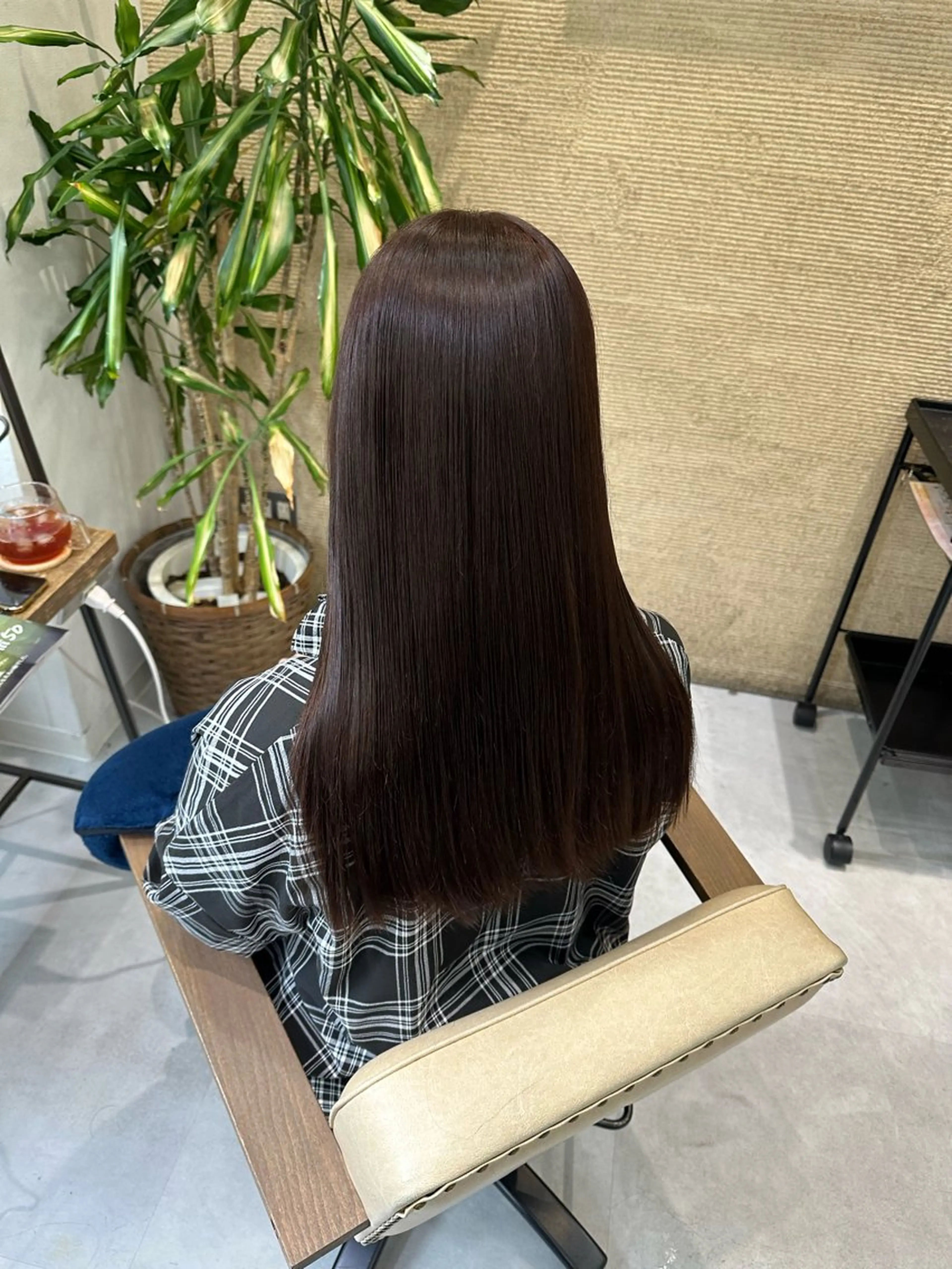 セミロング カラー ヘアカラー トリートメント ICHIKA/暖色 カラー / Wカラーのヘアスタイル