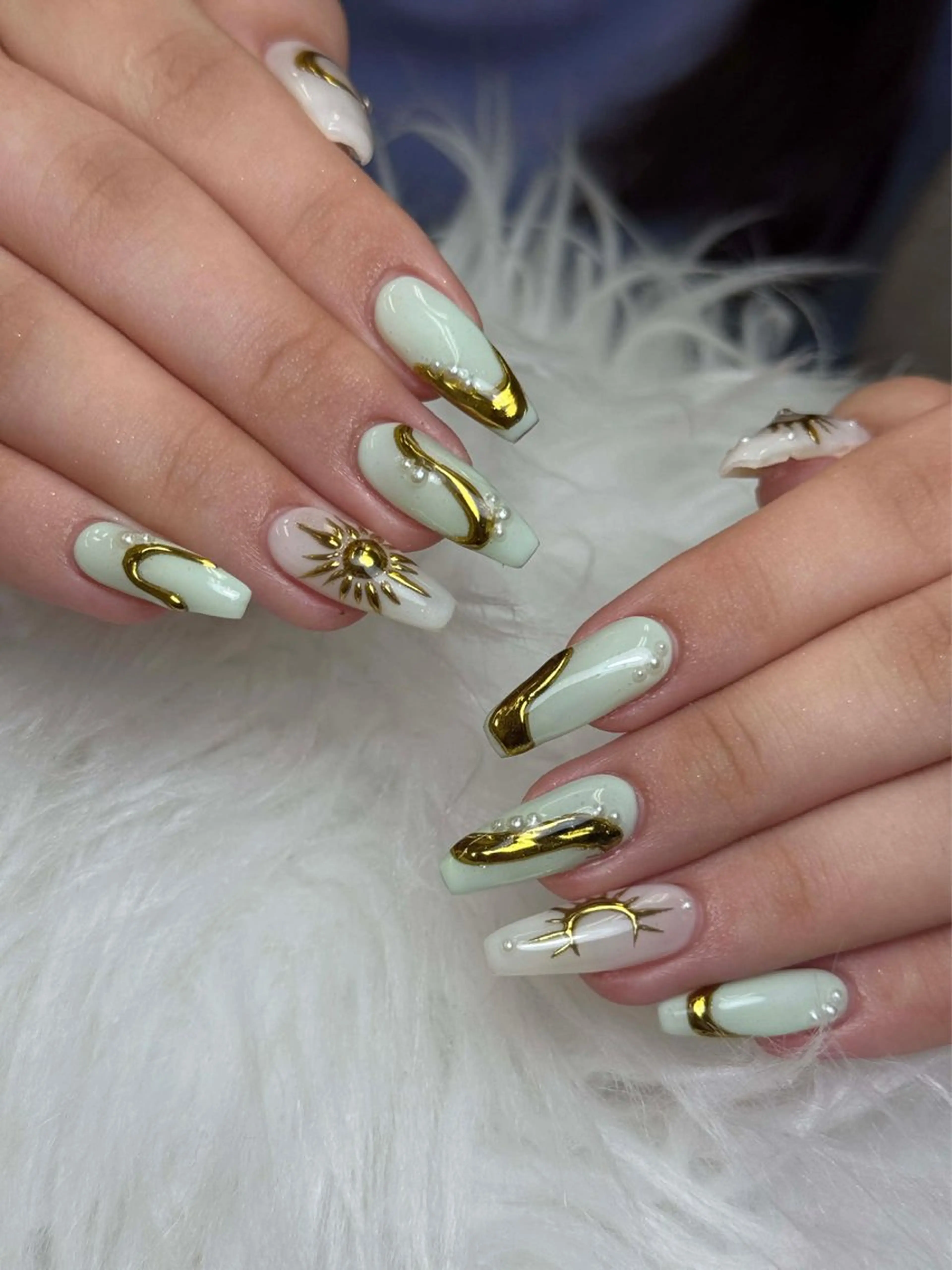 ネイル アートネイル ハンドネイル Nienail_ Luxeのネイルデザイン