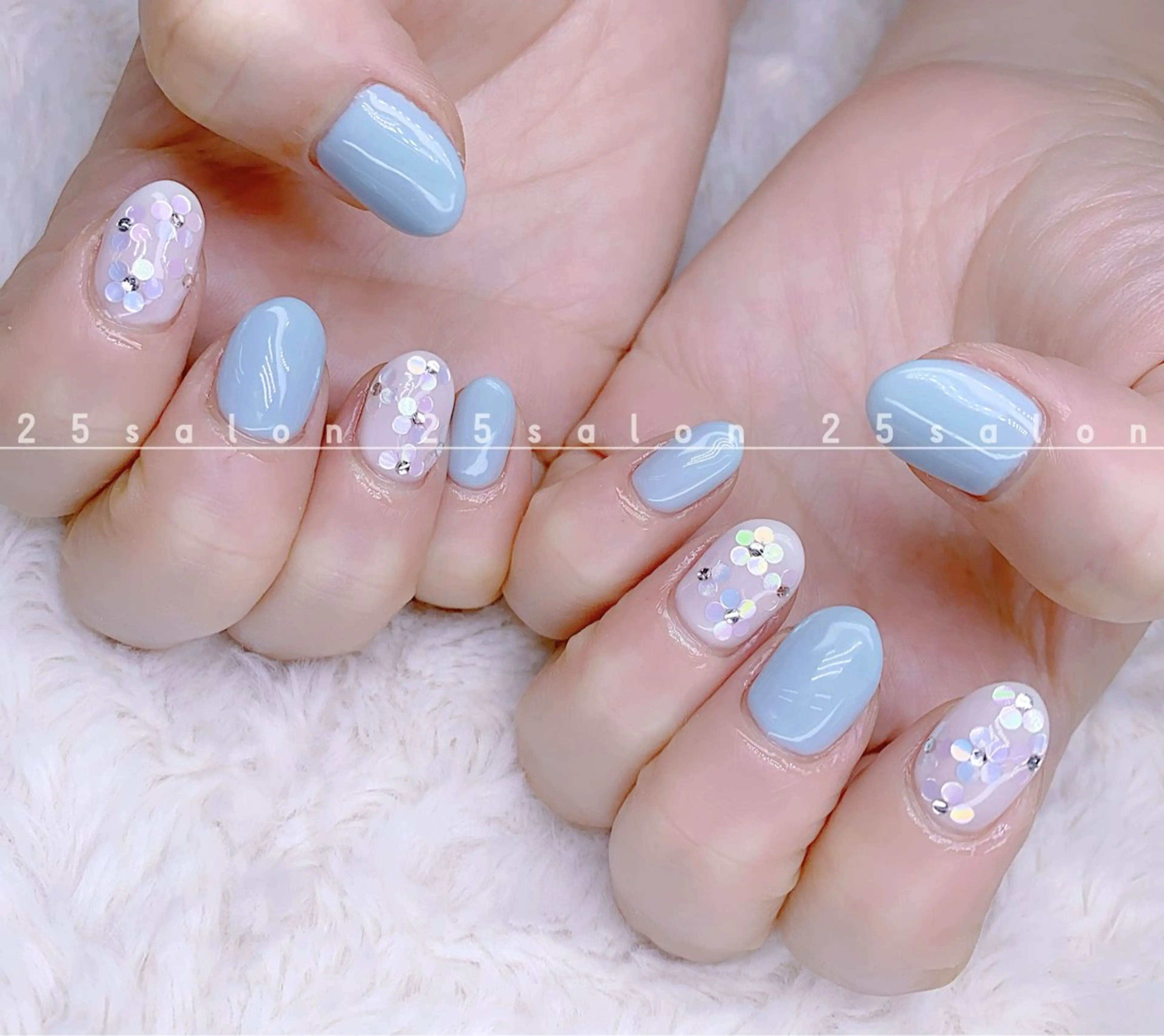 ネイル ジェルネイル 韓国ネイル ニュアンスネイル パラジェル ワンホンネイル 2 5のマツエク・マツパデザイン