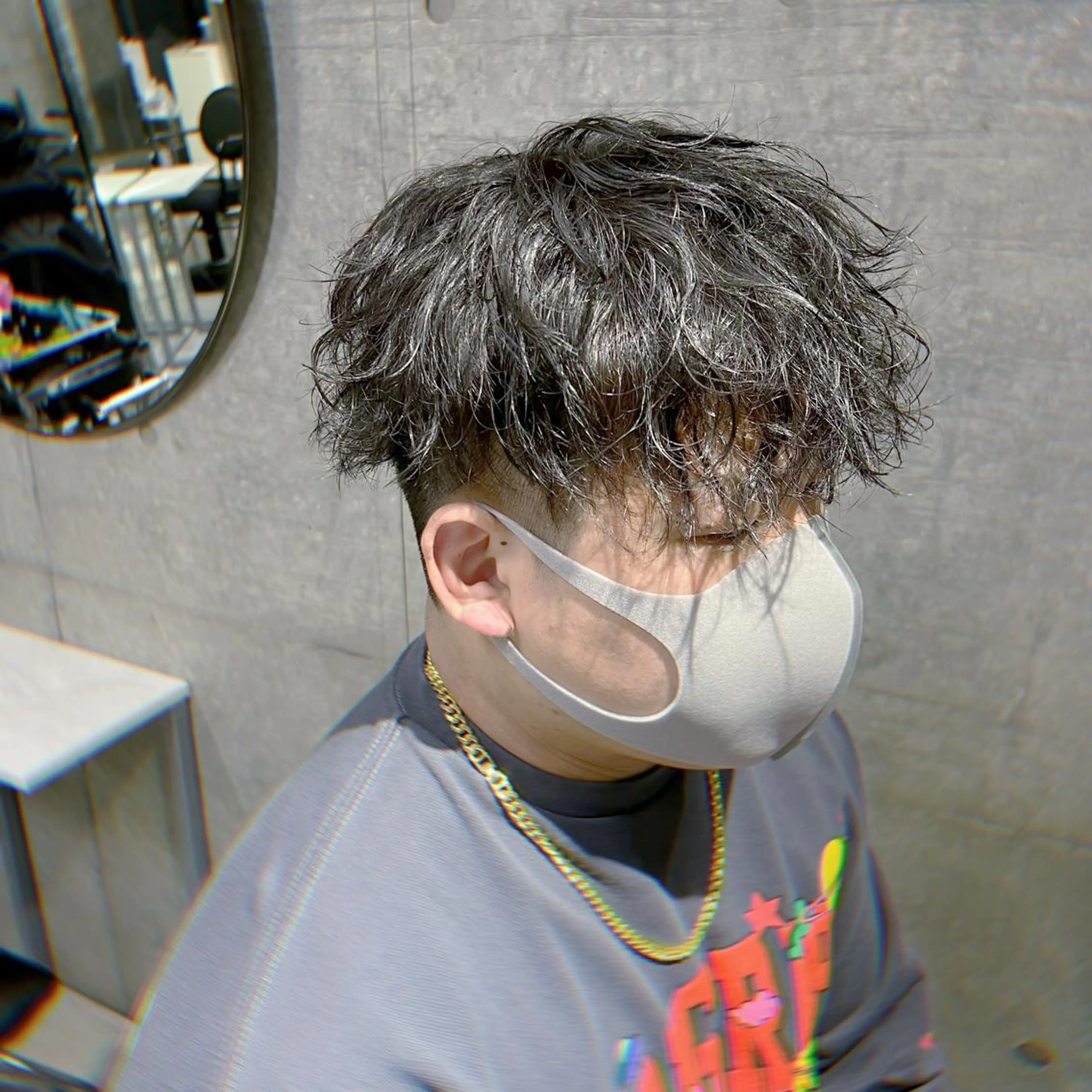 ショート パーマ メンズ 藤井優大 店舗異動しましたのその他イメージ