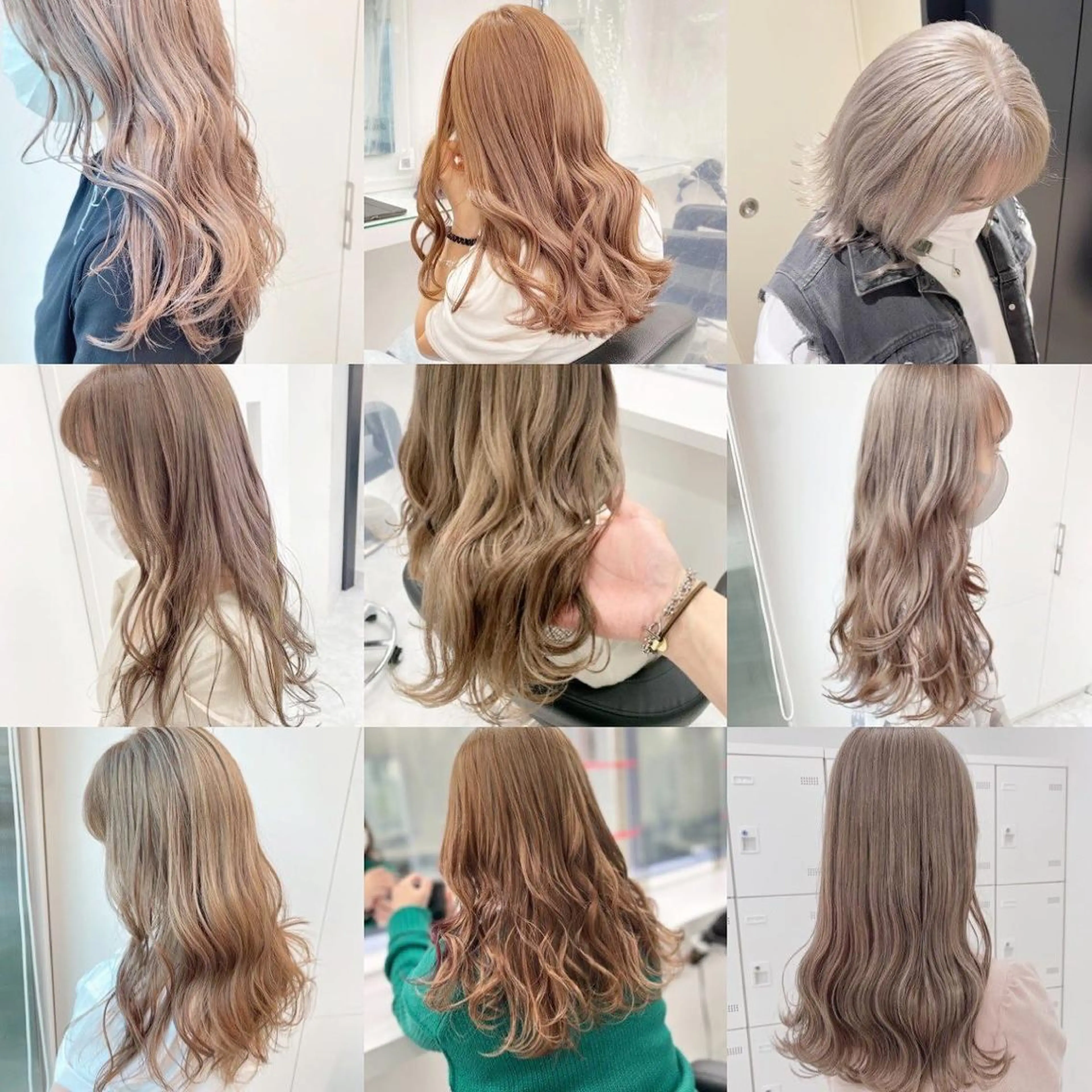 カラー ヘアカラー トリートメント 似合わせ💗骨格矯正 💗透明感カラー💗のヘアスタイル
