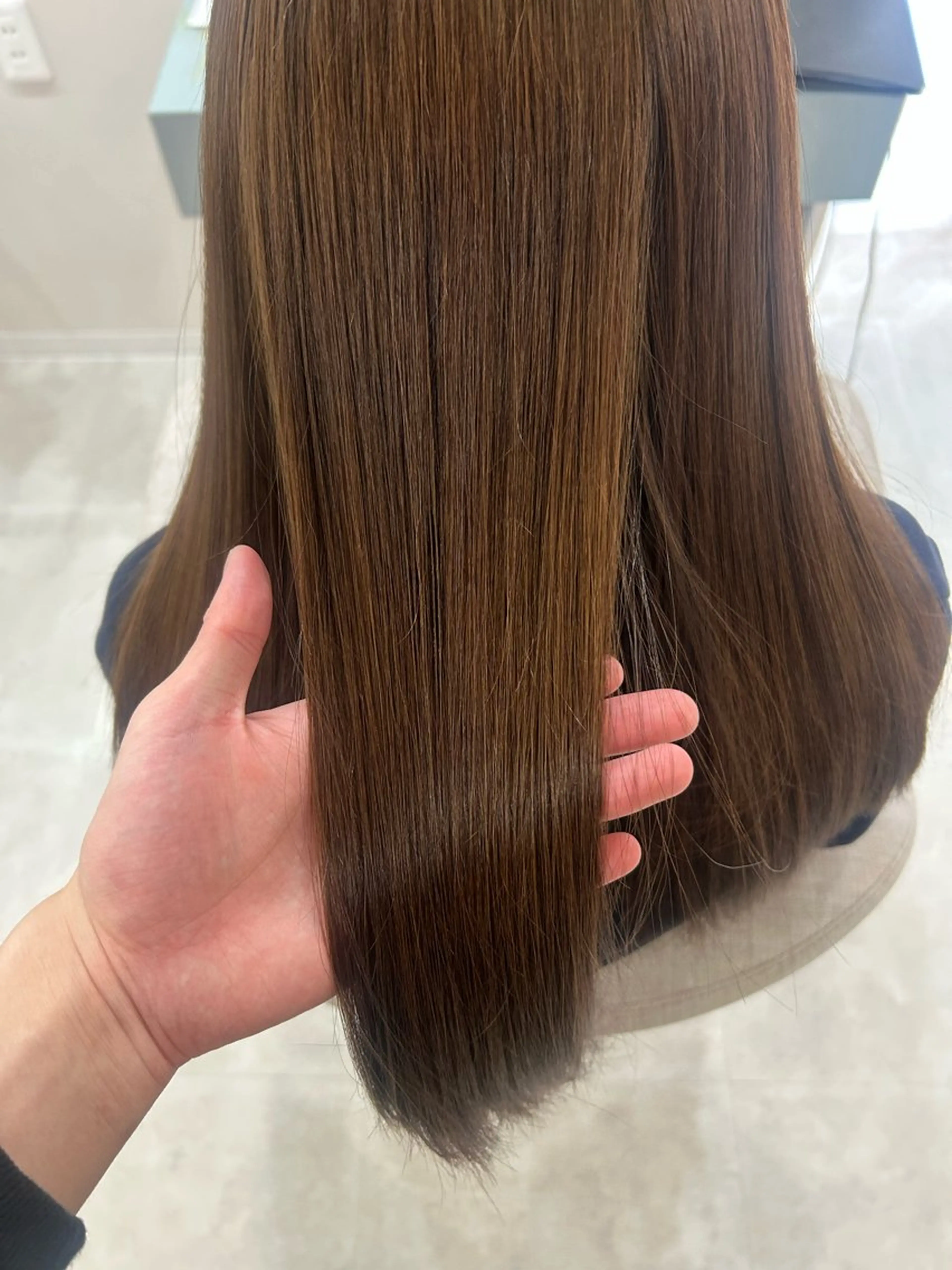 セミロング カラー トリートメント 林 海斗のヘアスタイル