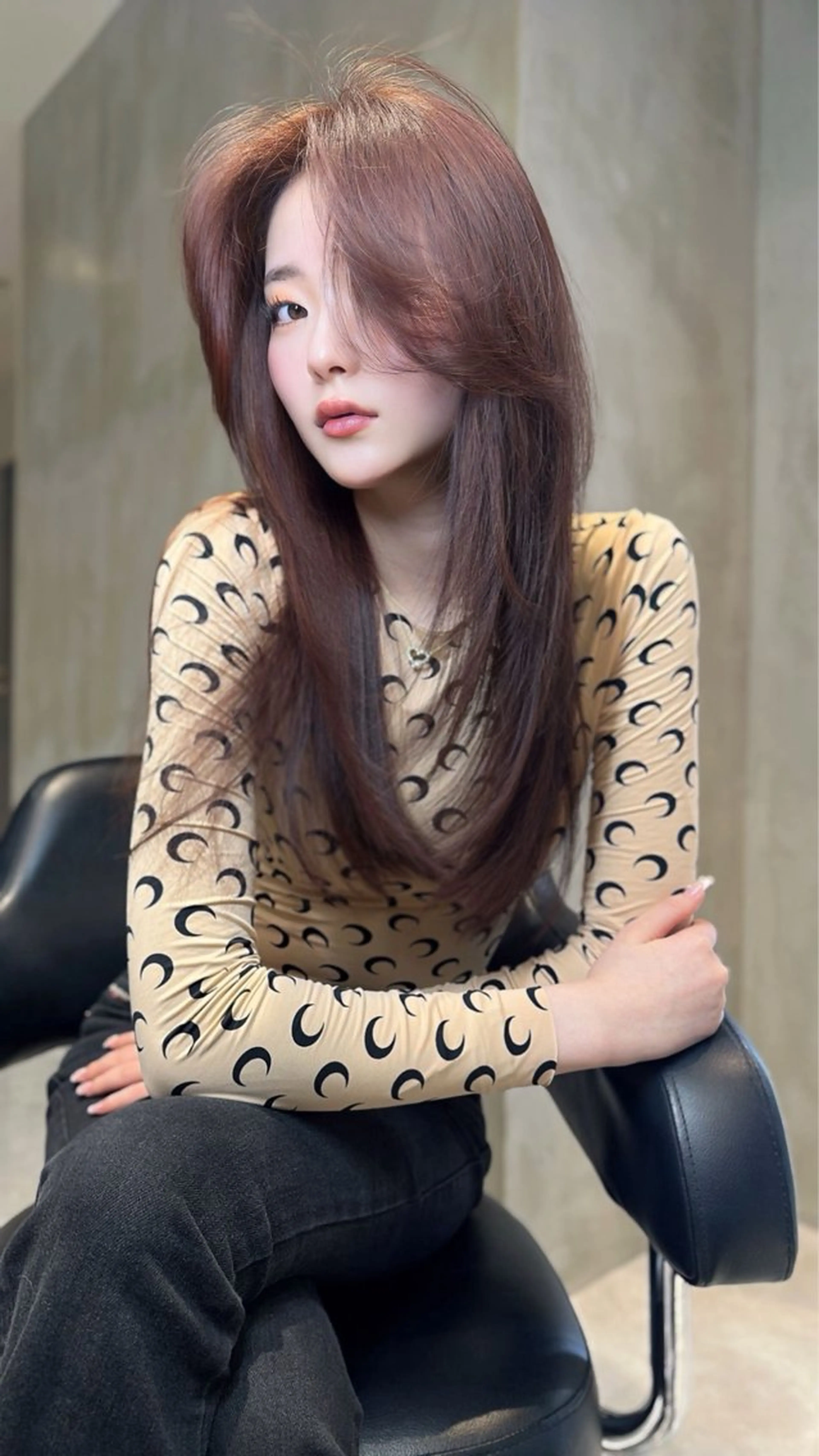 ロング 中韓🇨🇳🇰🇷 🤍TAKAHIROのヘアスタイル