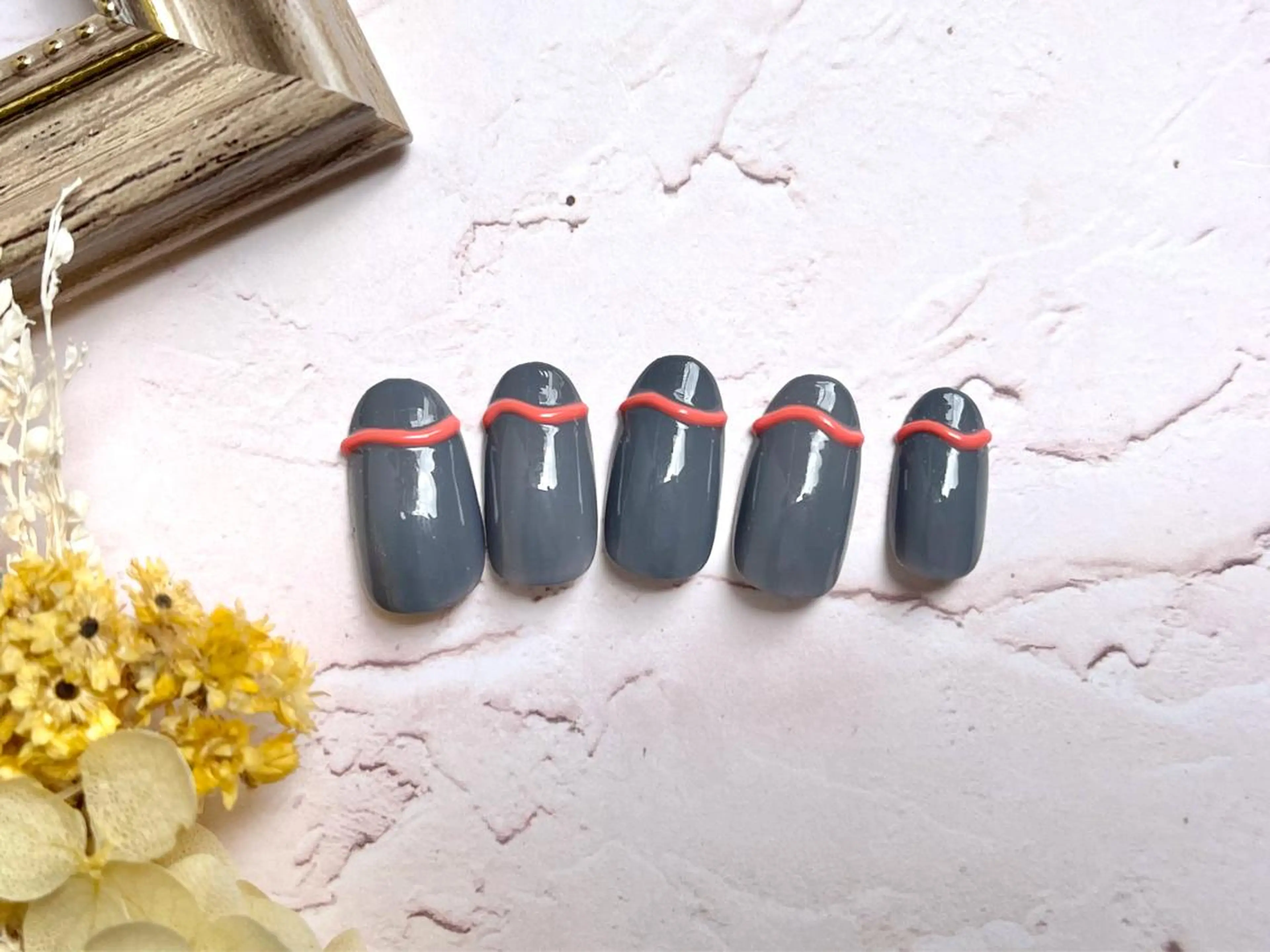 ネイル ハンドネイル プティリボン 武蔵小金井店のネイルデザイン