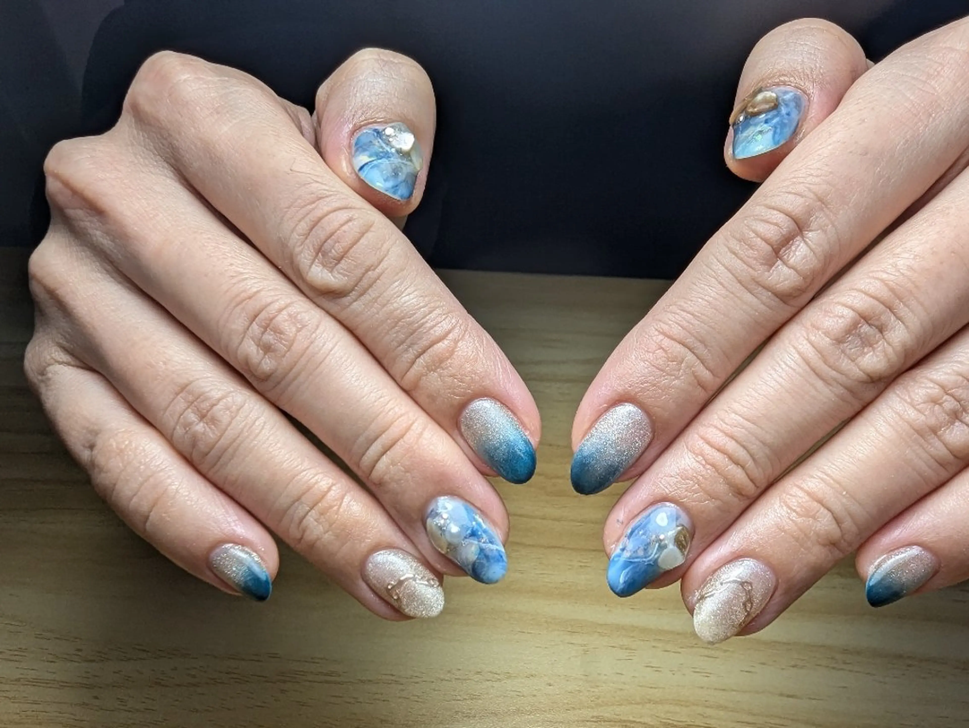 ネイル ハンドネイル girasole所属・Girasole @Mikaのネイルデザイン