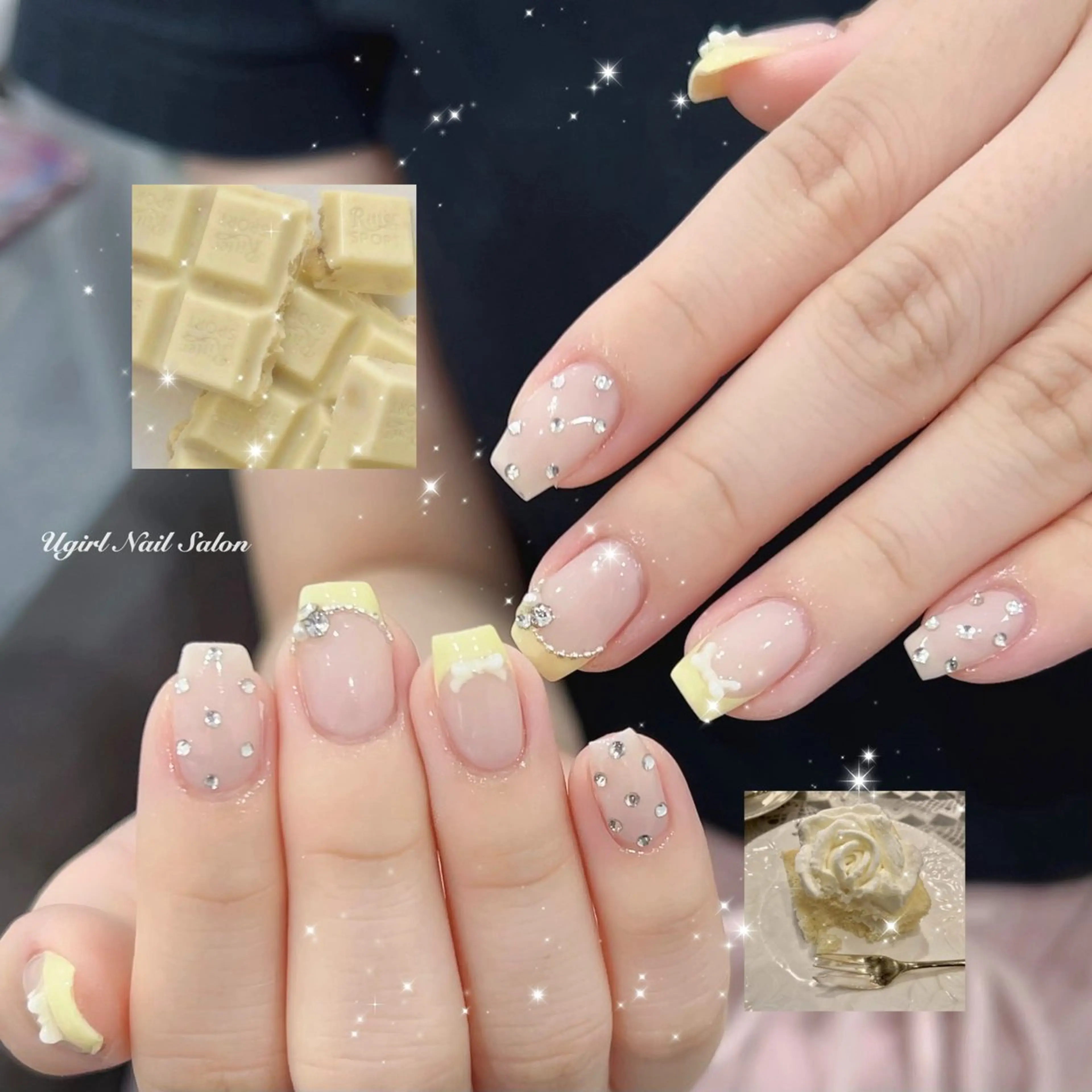 ネイル ハンドネイル 🪄mimi🎀 Midori🪽のネイルデザイン