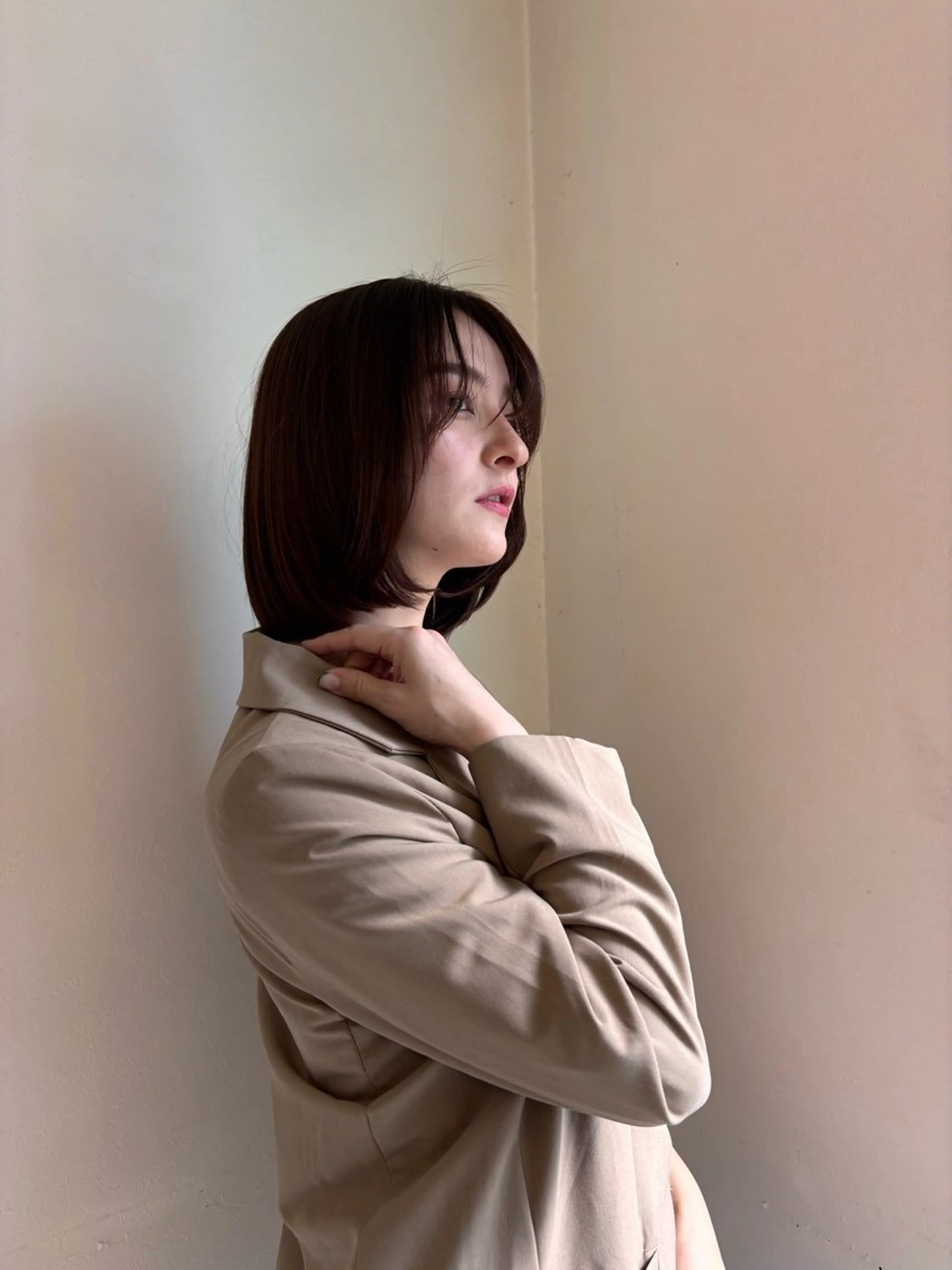 ミディアム カラー un.le.pont ルカ  🎨のヘアスタイル