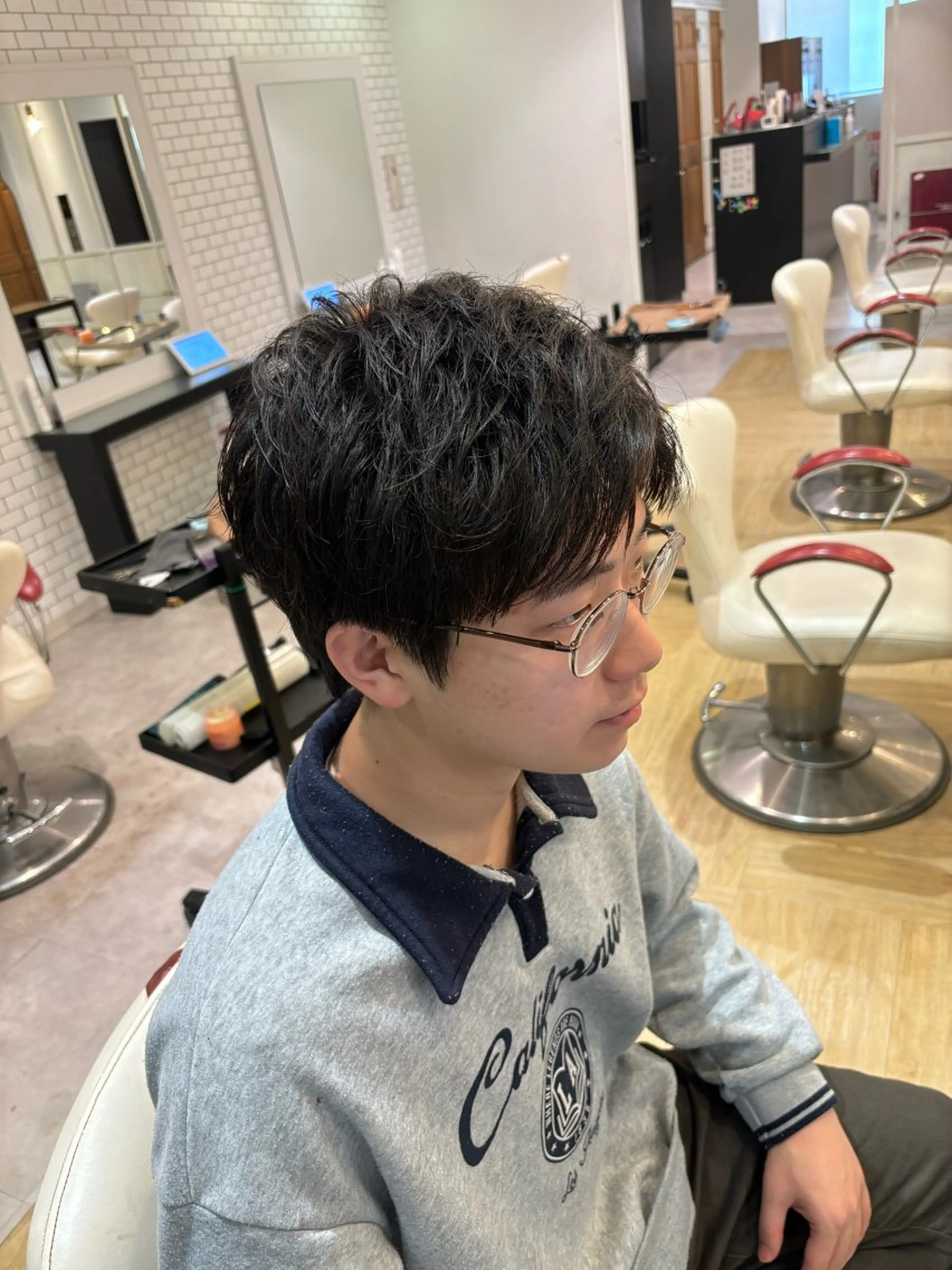 ショート メンズ メンズ特化／韓国風 /江戸谷大晴のヘアスタイル