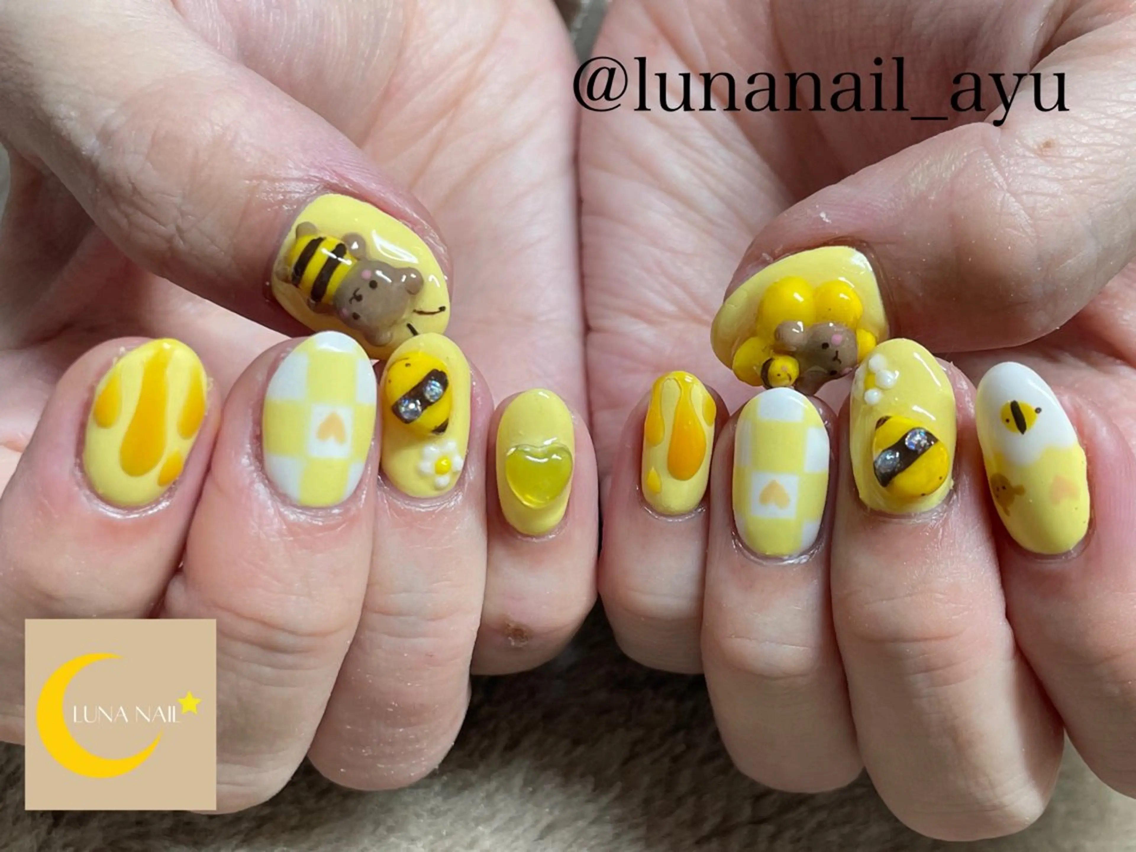 ネイル ハンドネイル LUNA NAIL ayuのネイルデザイン