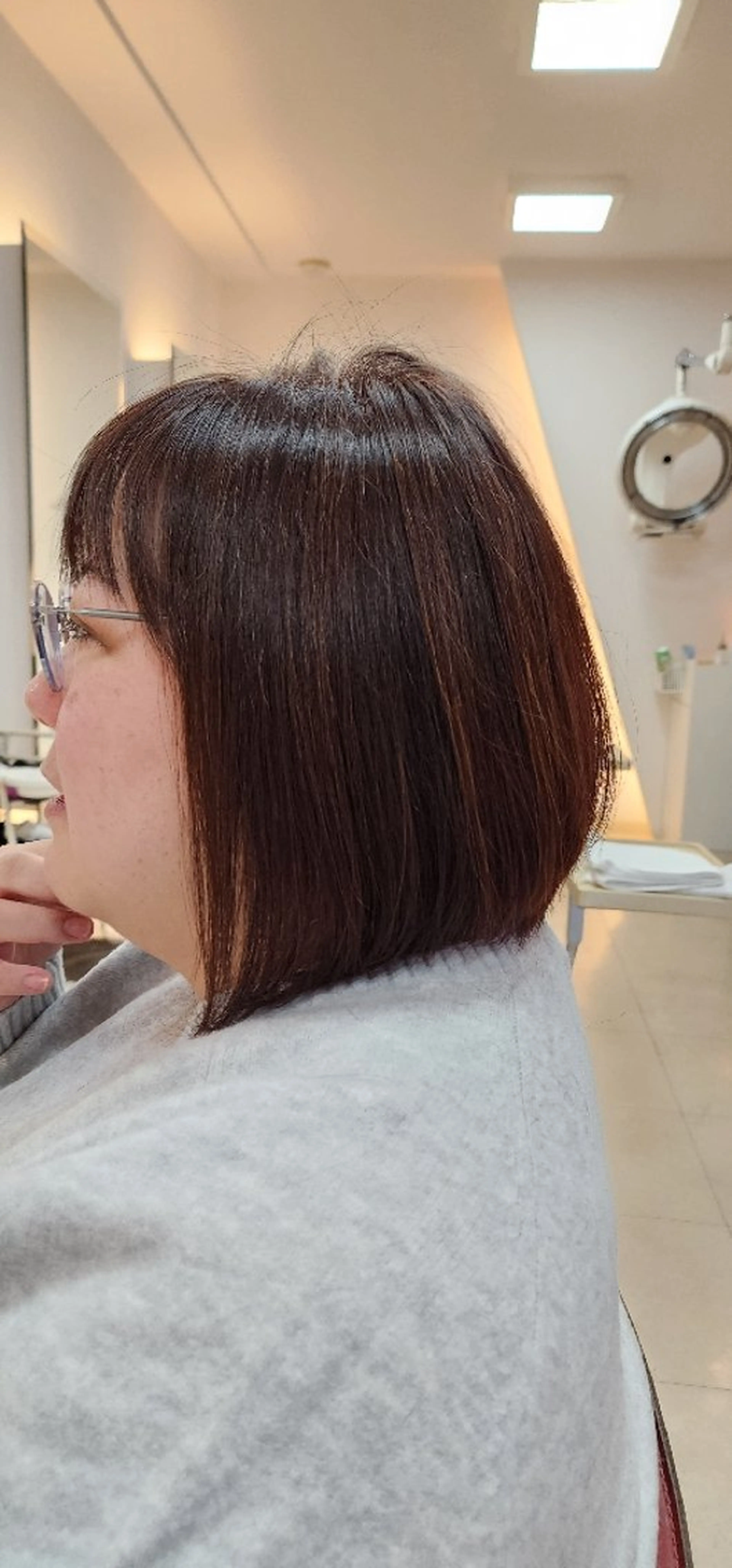 ミディアム カラー hairmake Juinのヘアスタイル