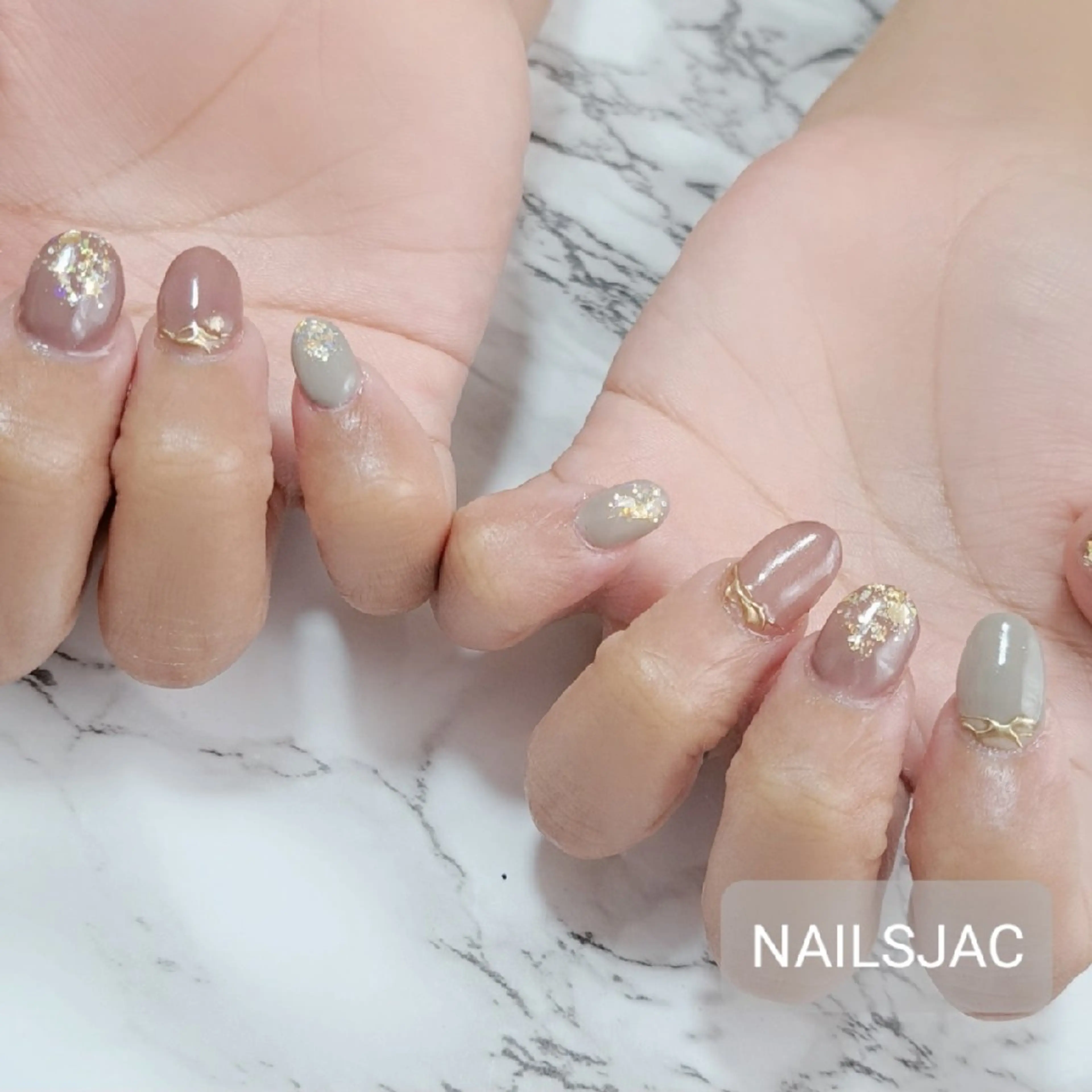 ネイル 長さ出し NAILS JACのネイルデザイン