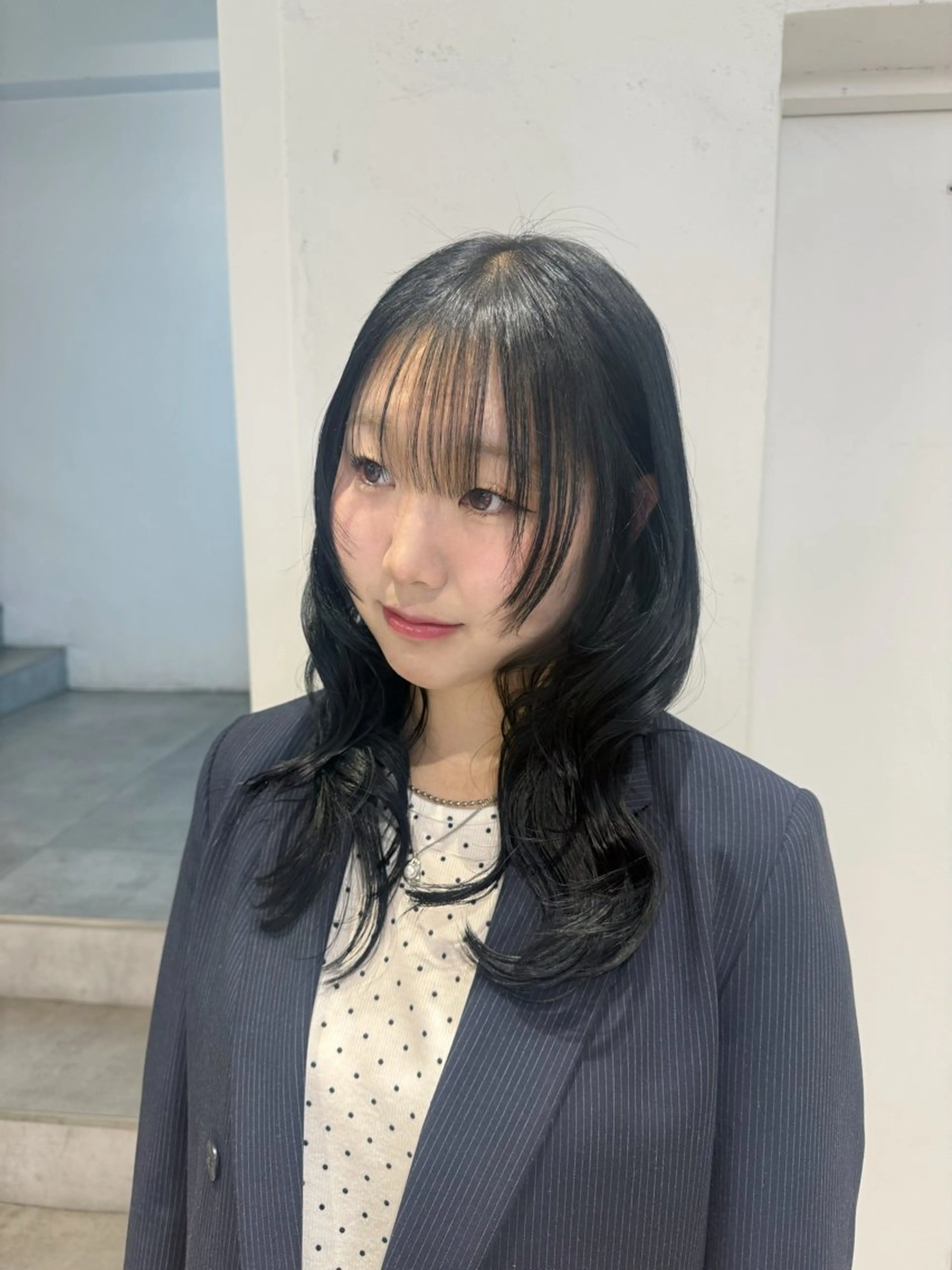 セミロング カラー ハイトーン/デザイン 🪐·˚⌖MIHOのヘアスタイル