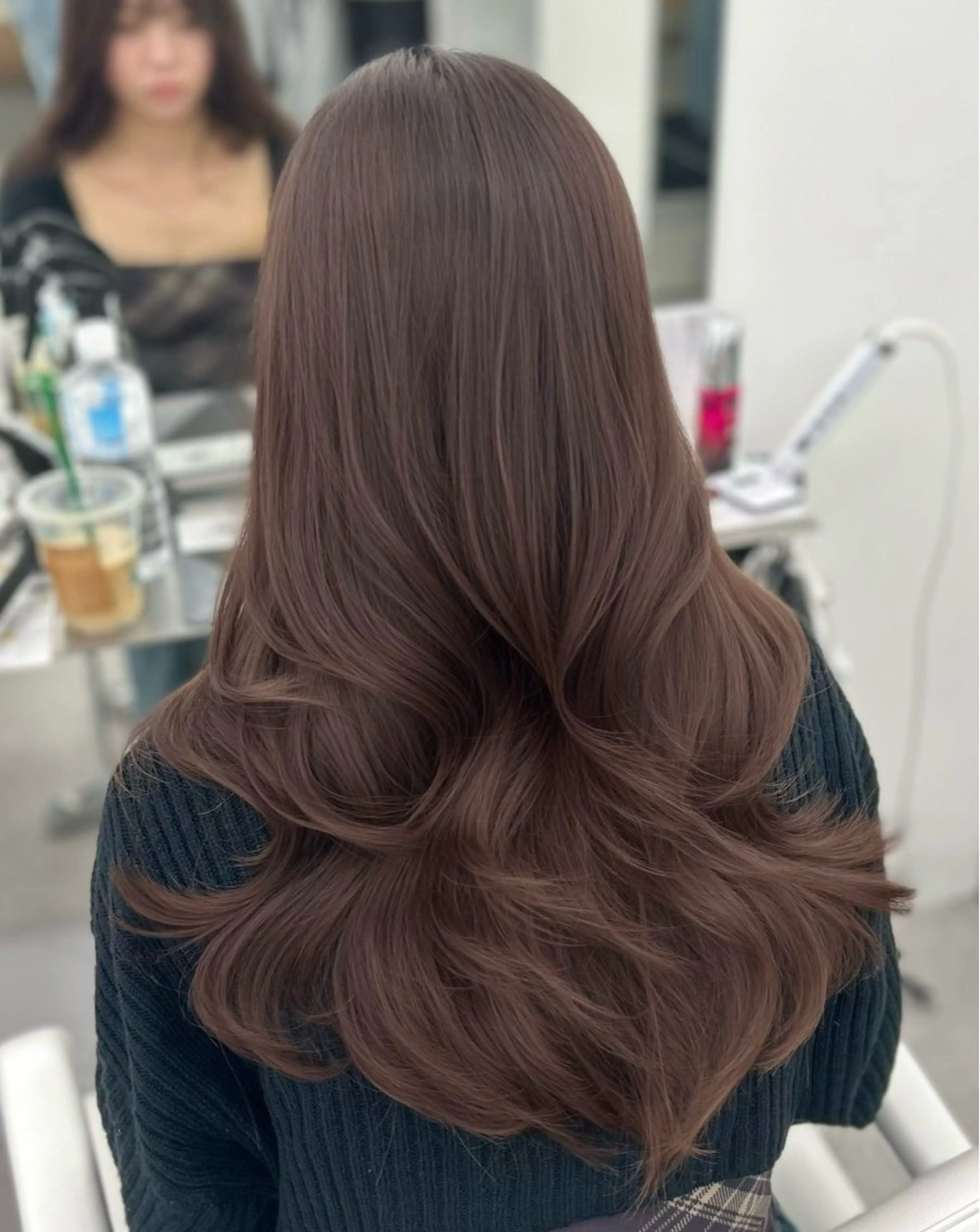 【平日新規限定】透明感カラー＋艶トリートメントの写真