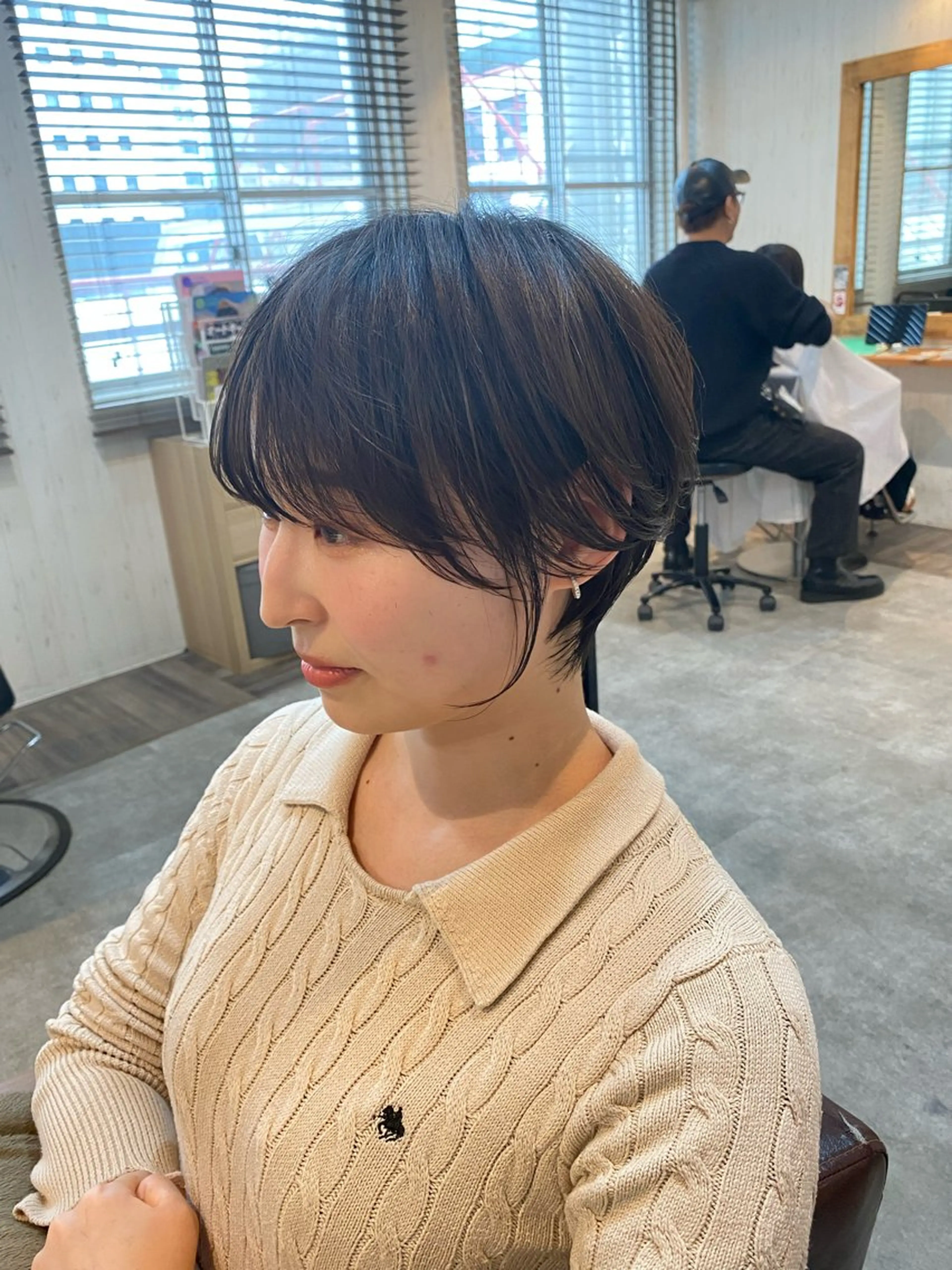 ショート カラー [店長]加地 峻のヘアスタイル