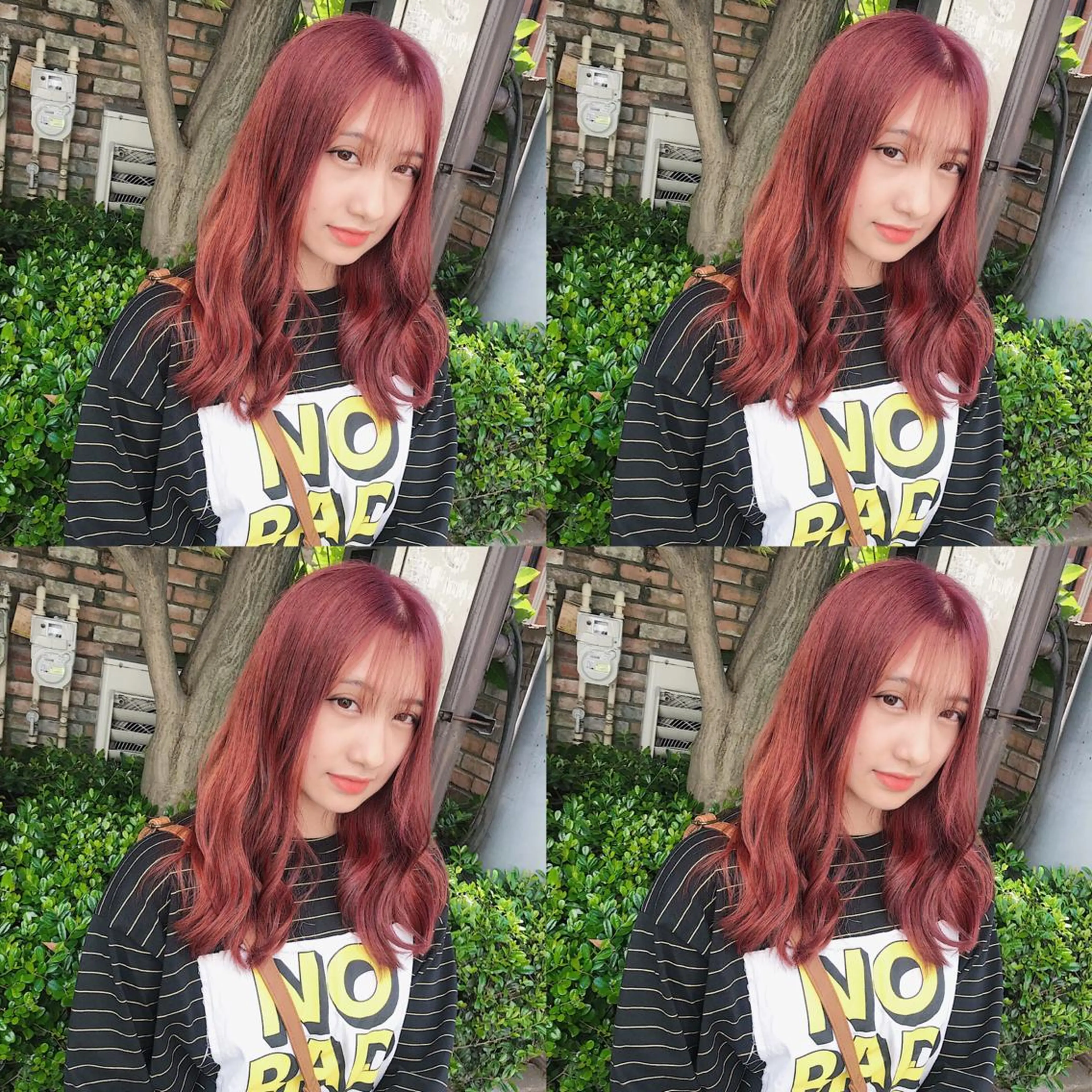 セミロング カラー ヘアアレンジ ヘアカラー トリートメント TAKUMAブリーチ /切りっぱなし🪽のヘアスタイル