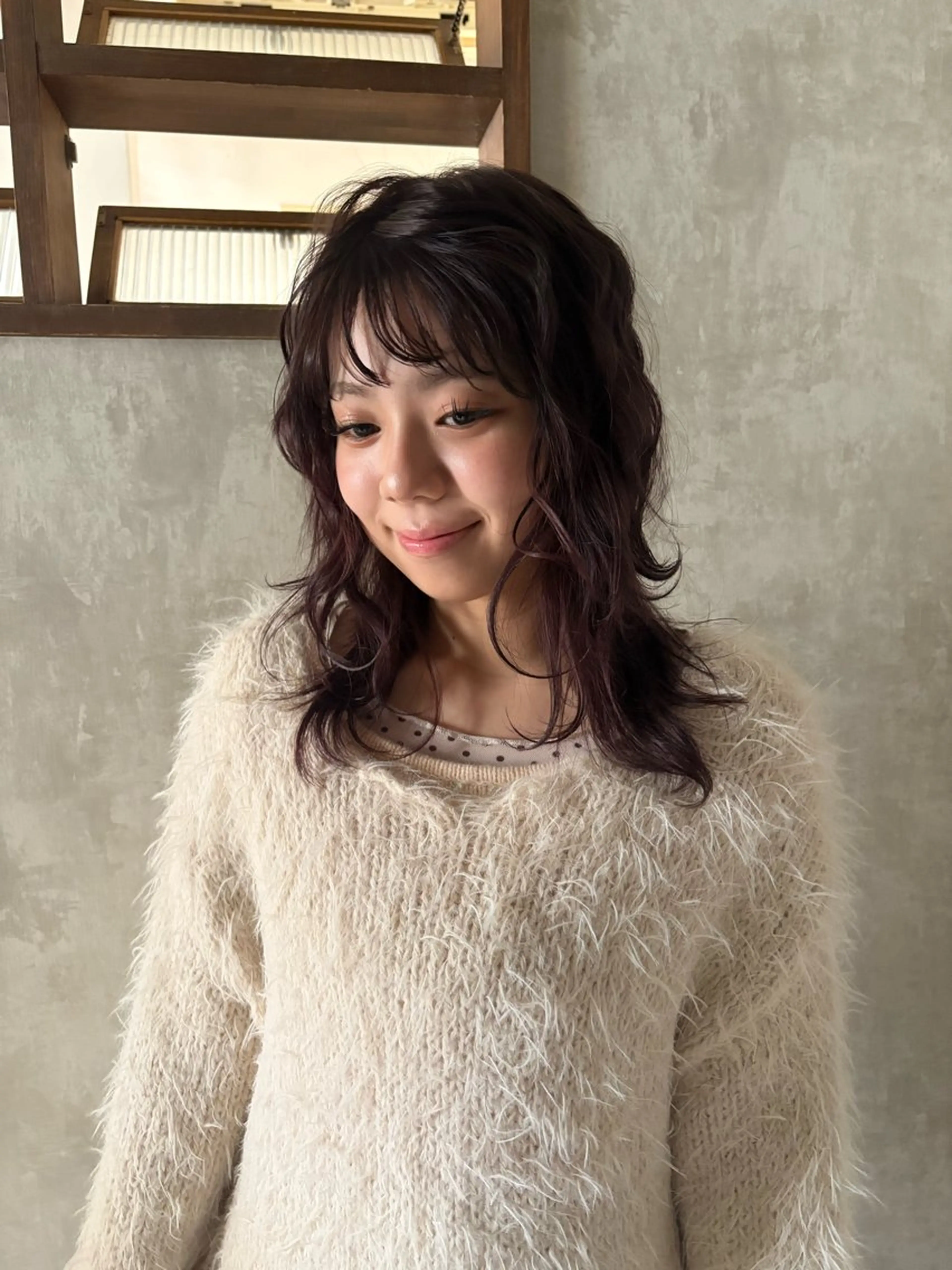 セミロング 可愛いstyling おしえます♡🌸冬桜のヘアスタイル