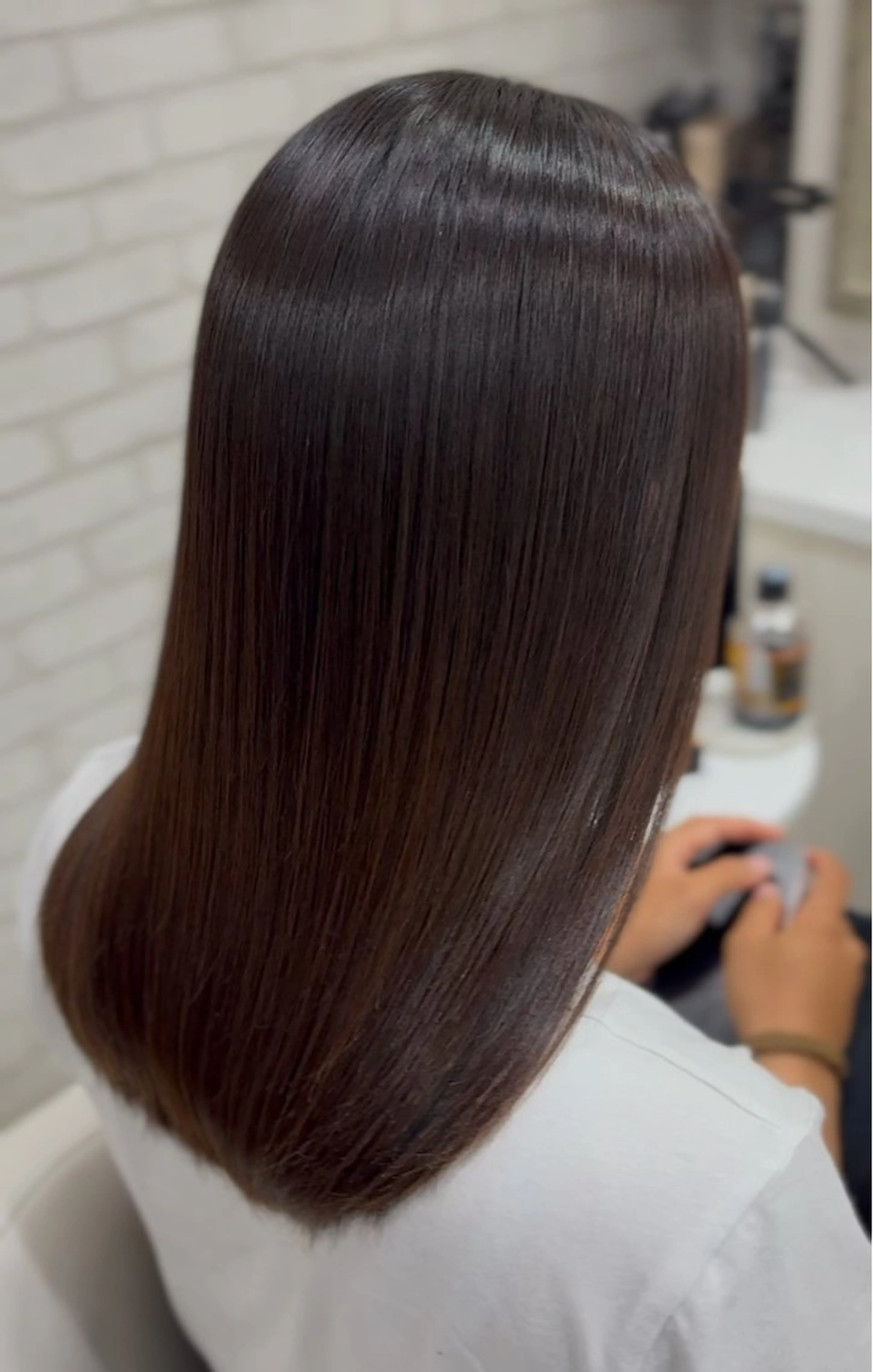 セミロング 髪質改善 【TAKAYA】🌸 縮毛矯正特化のヘアスタイル