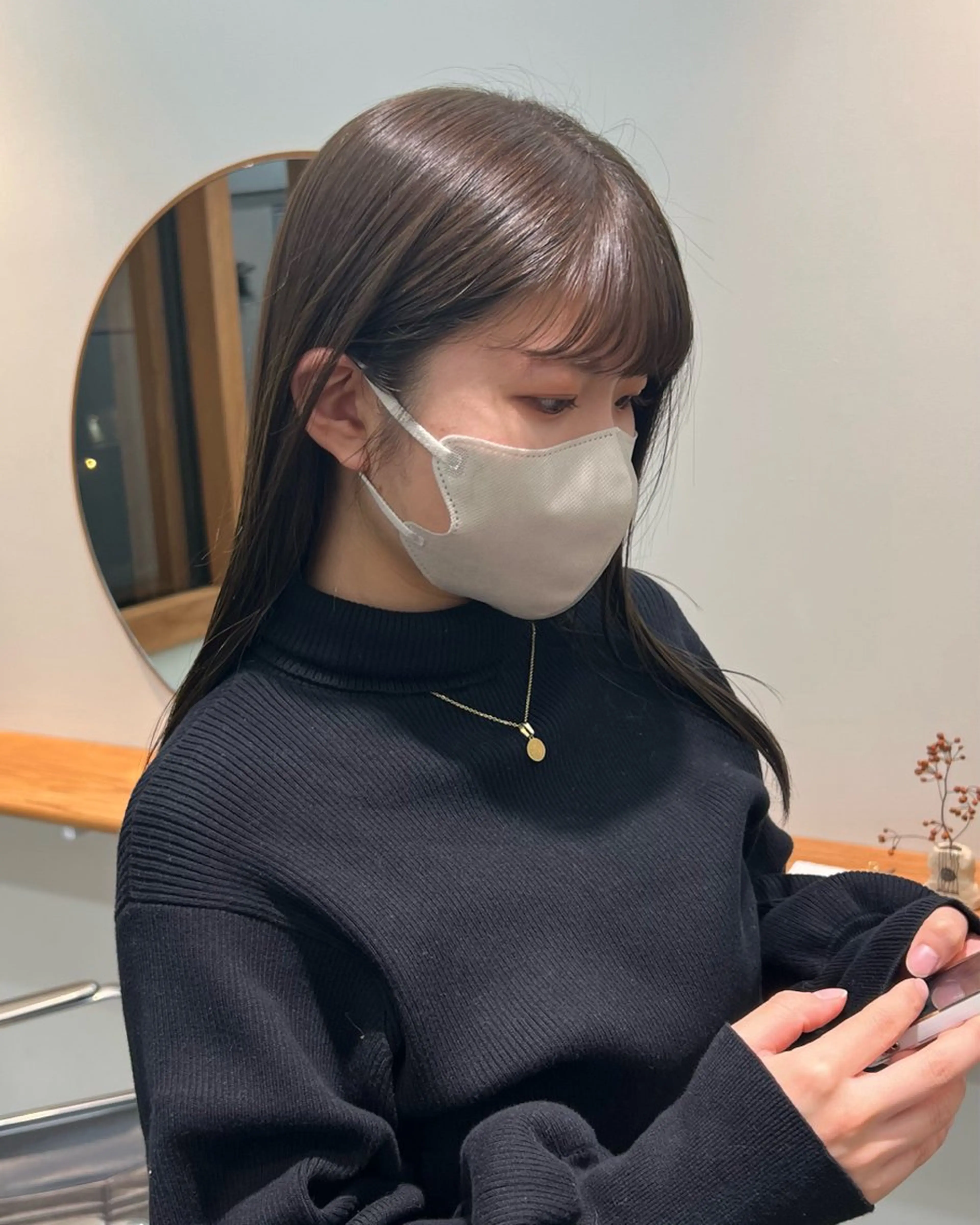 カラー aiko【艶カラー ・ミニモ年内で終了】のヘアスタイル