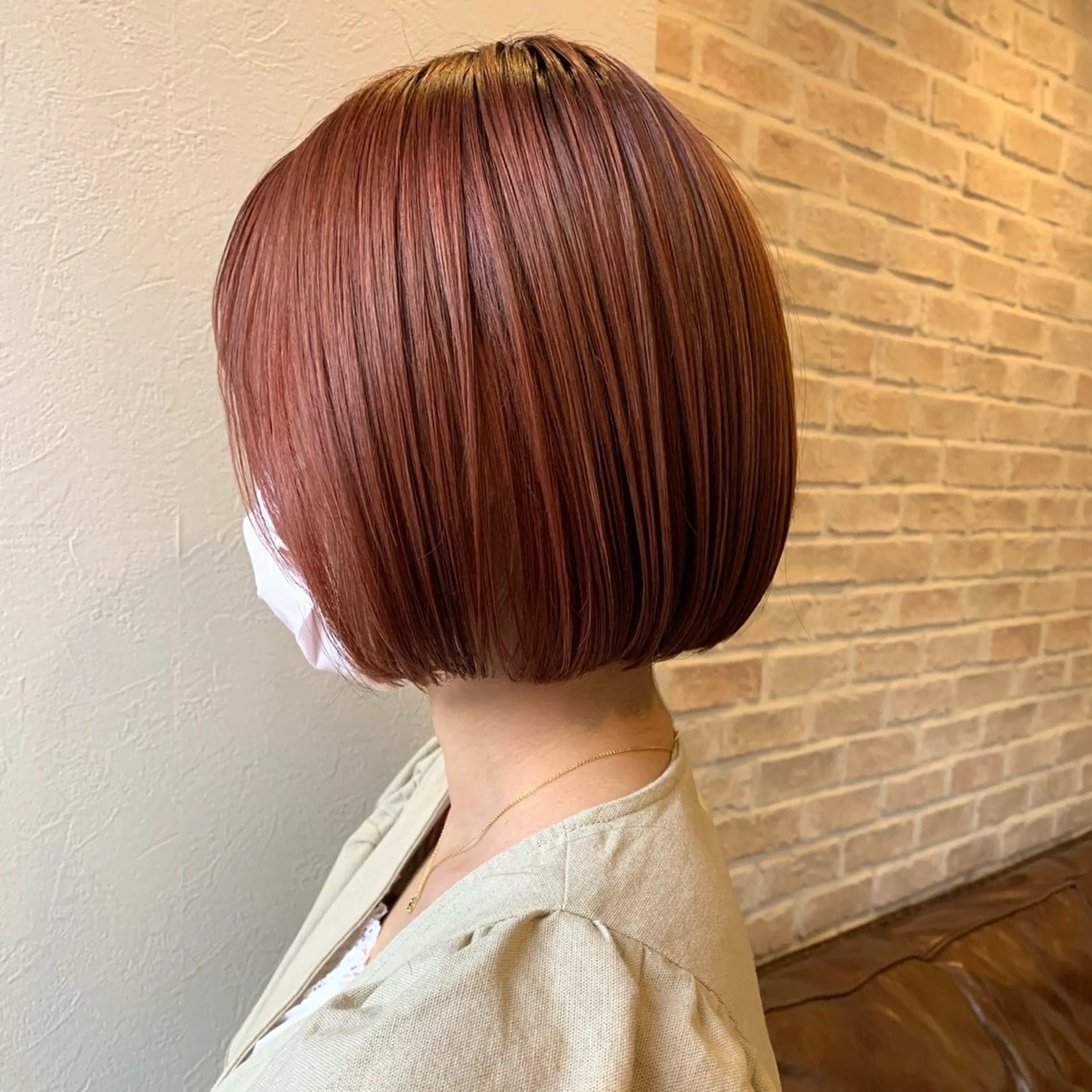 ミディアム Pinq she Ayana👀🤍のヘアスタイル