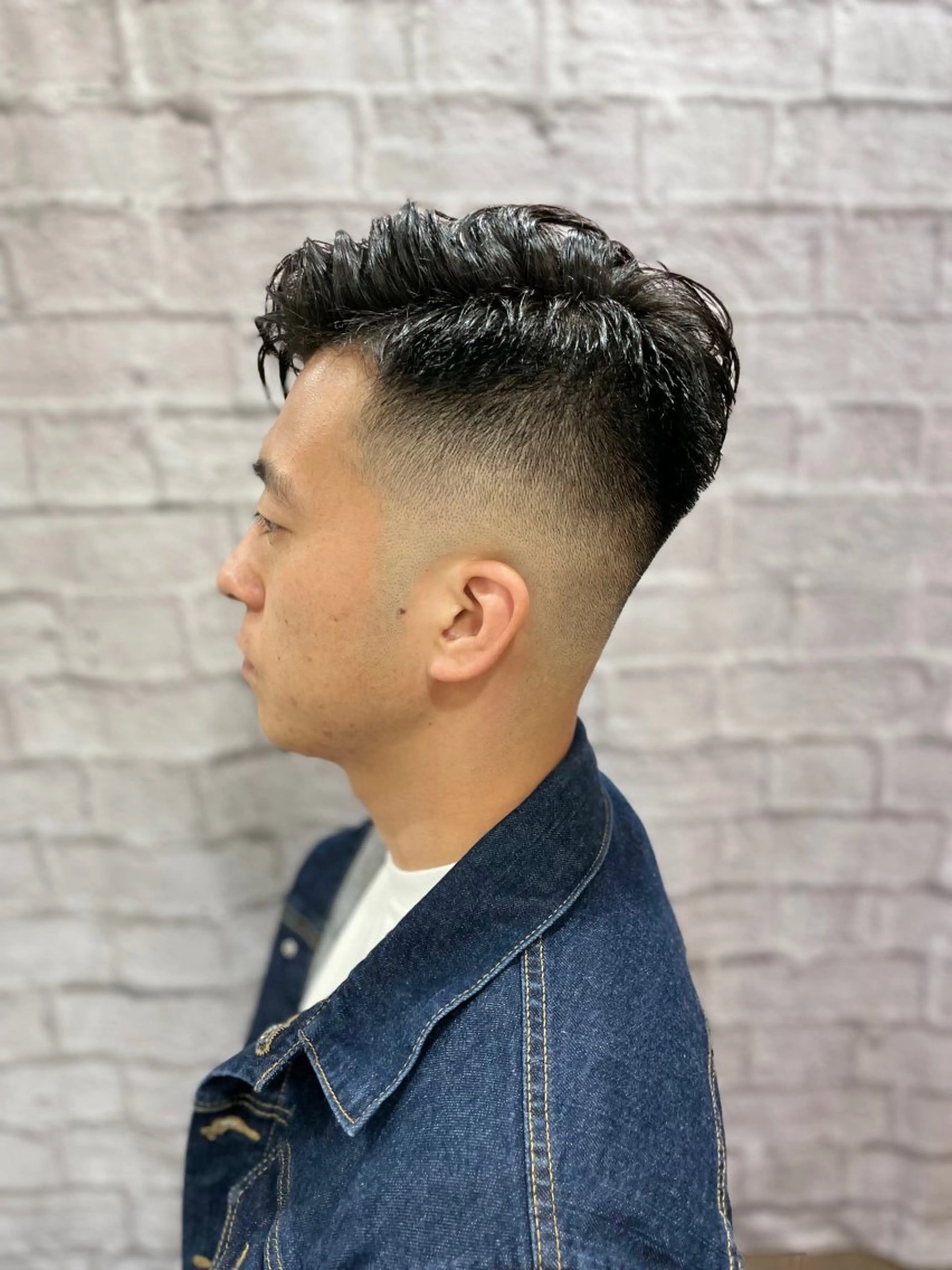 ショート ショートヘア グレイスフルバーバー新宿パークタワー店所属・【メンズパーマ/フェ ード特化】小野田悠希のヘアスタイル