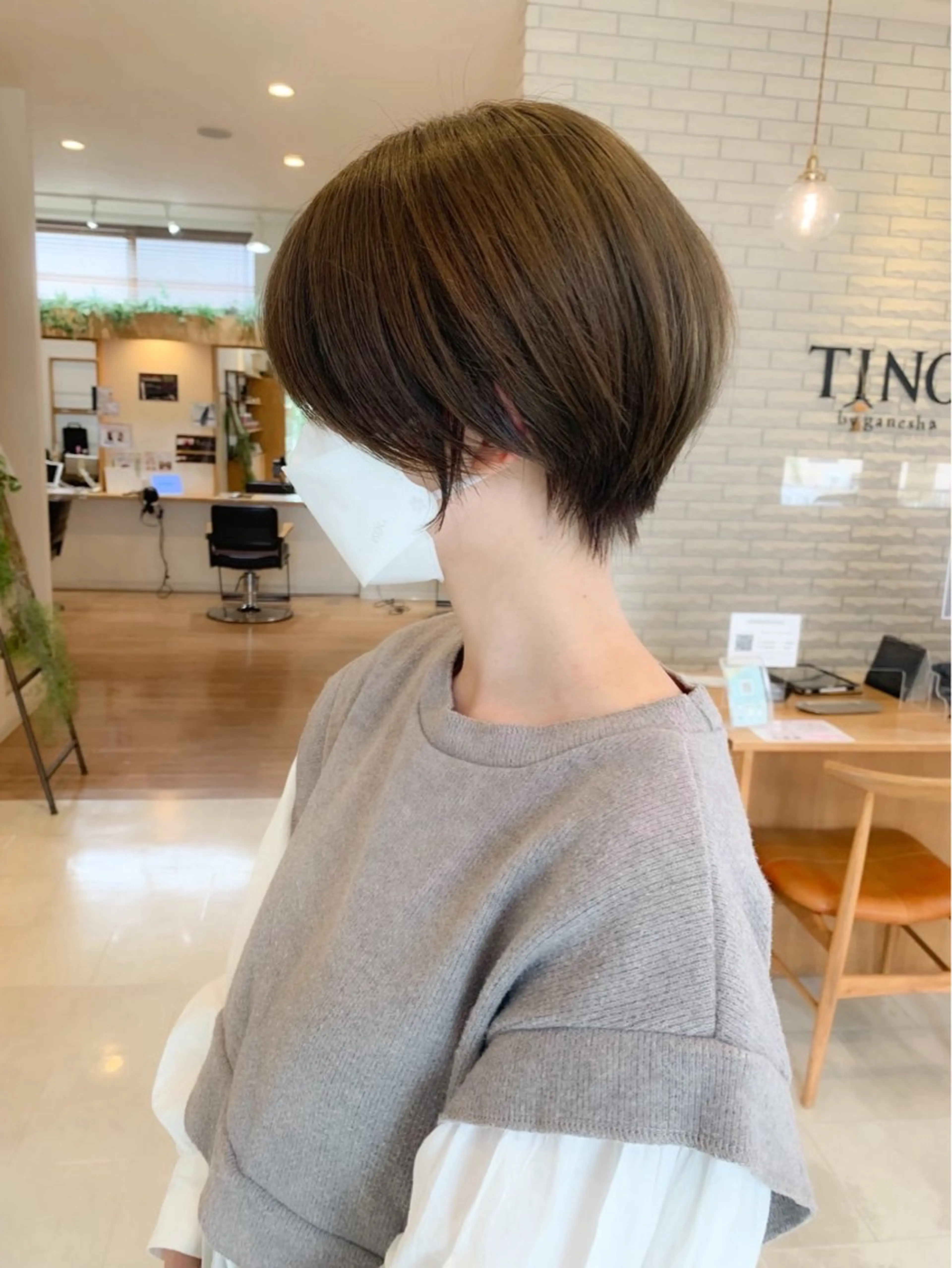 ショート 上田 皇明のヘアスタイル