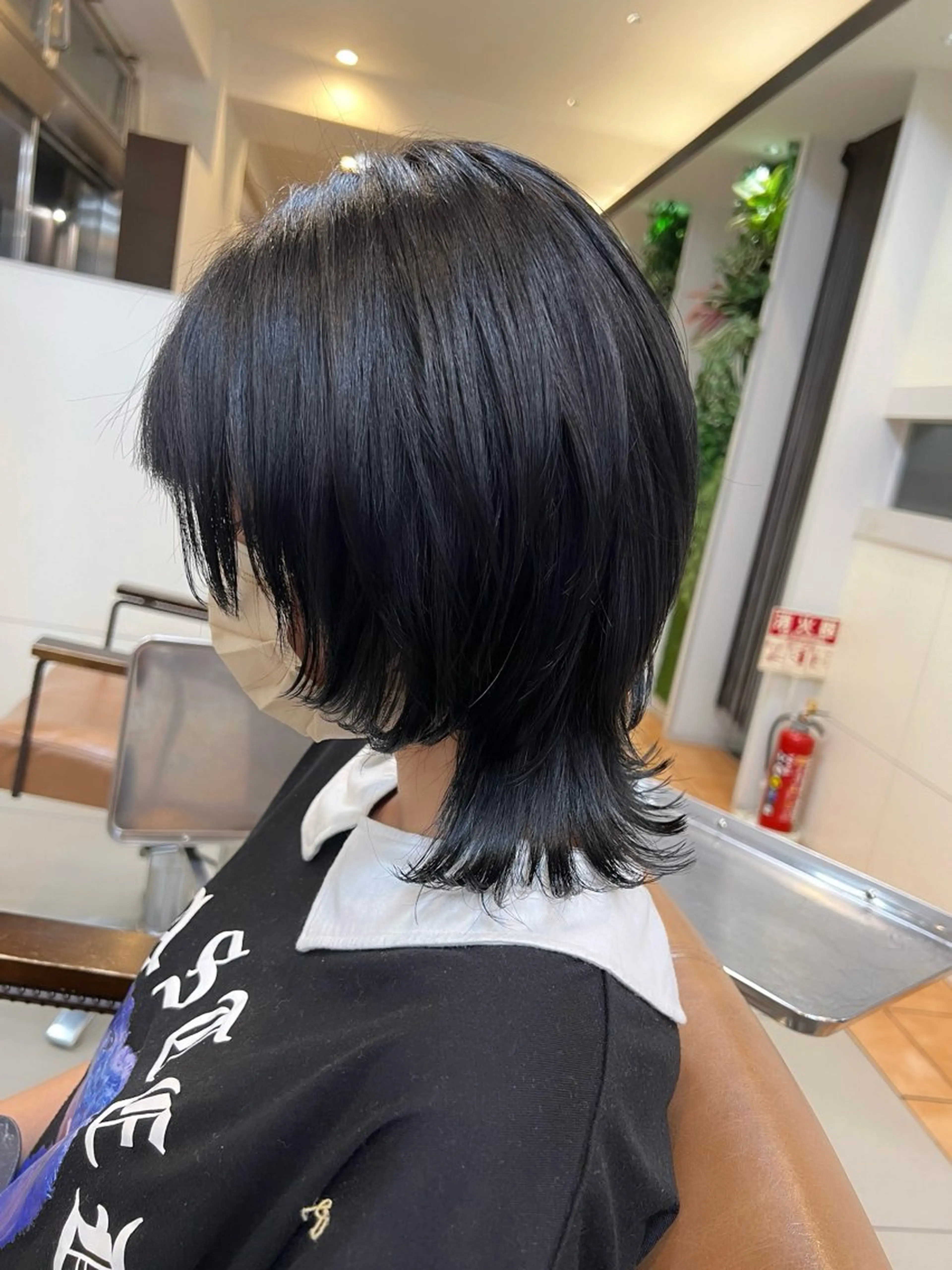 ミディアム ウルフカット メンズパーマ/カット /森本翔大のヘアスタイル