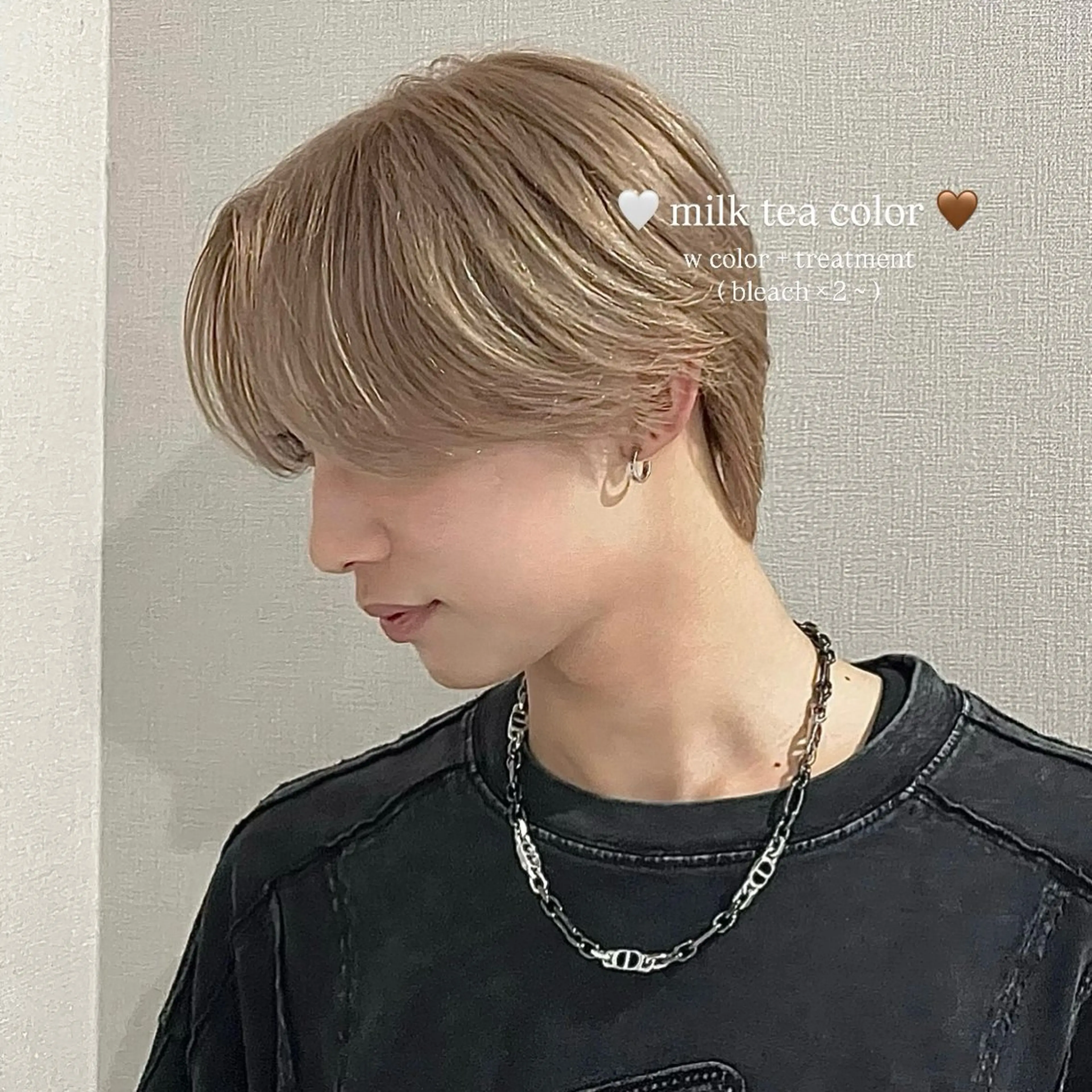 カラー メンズ ヘアカラー 🩰‎暖色特化 / 𝐒𝐚𝐤𝐢🤎のヘアスタイル