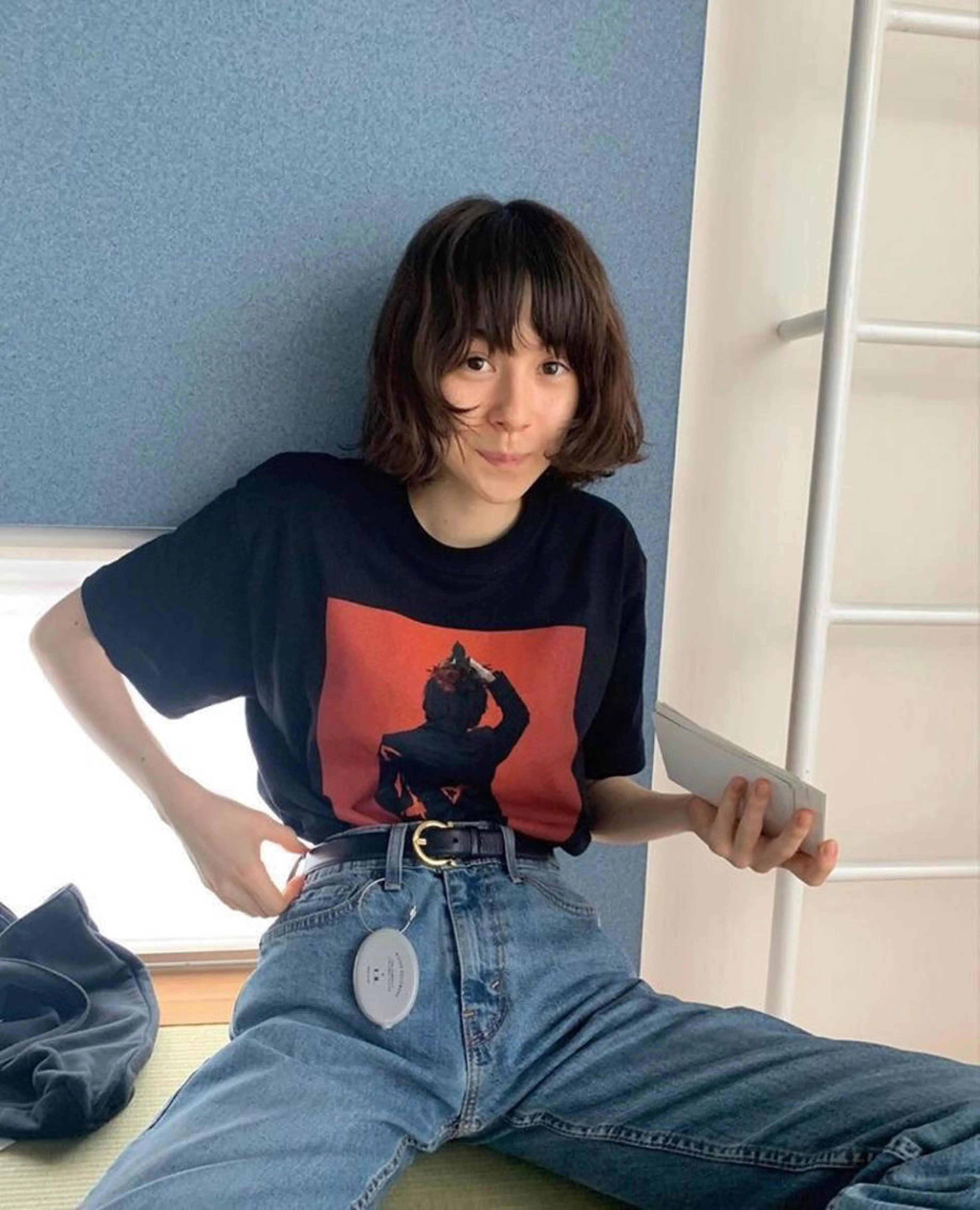 カット＋パーマ＋ケアカラー＋クイックトリートメントの写真