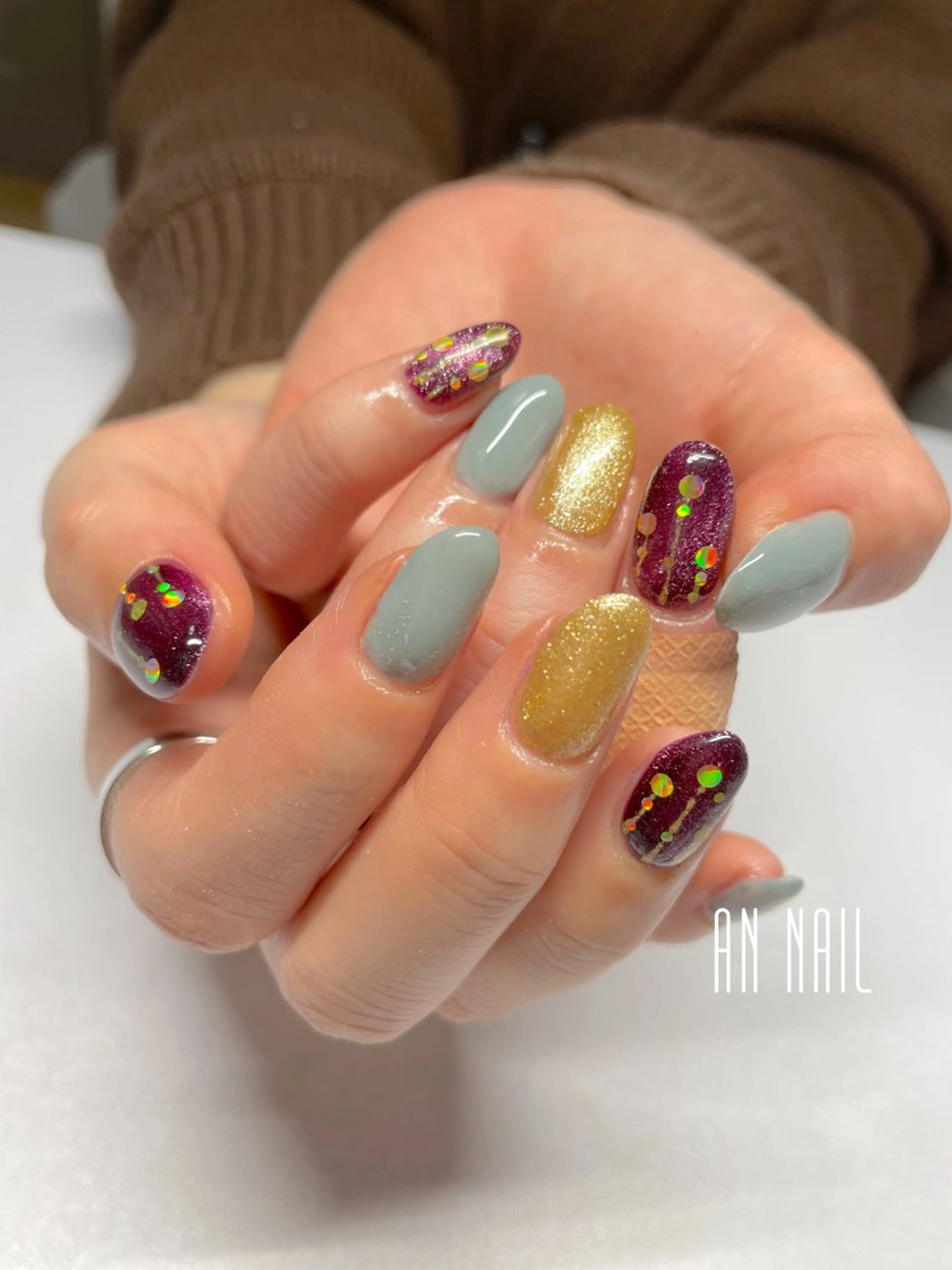 ネイル ハンドネイル AN Nailのネイルデザイン