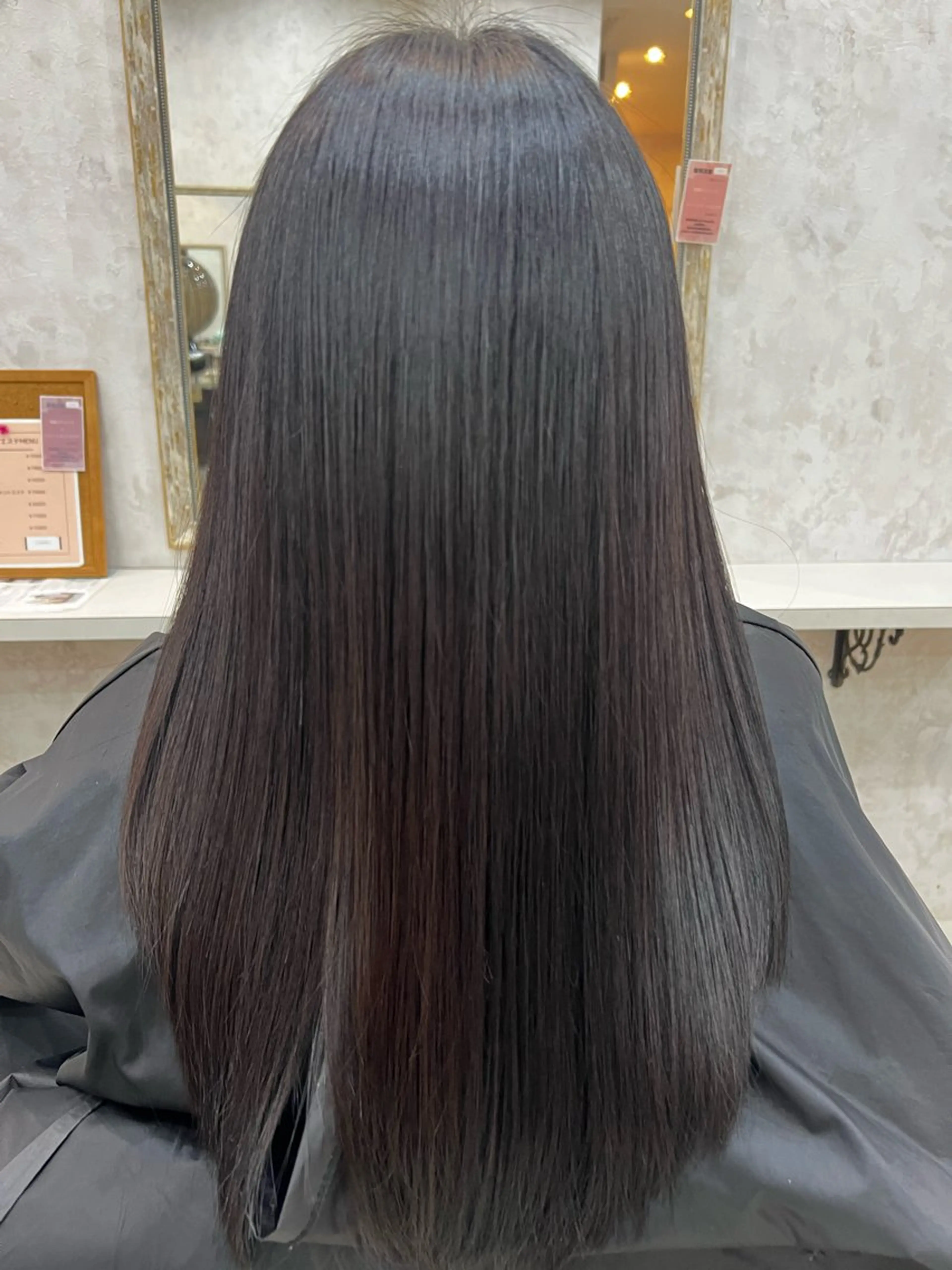 ロング カット 谷田 まいのヘアスタイル