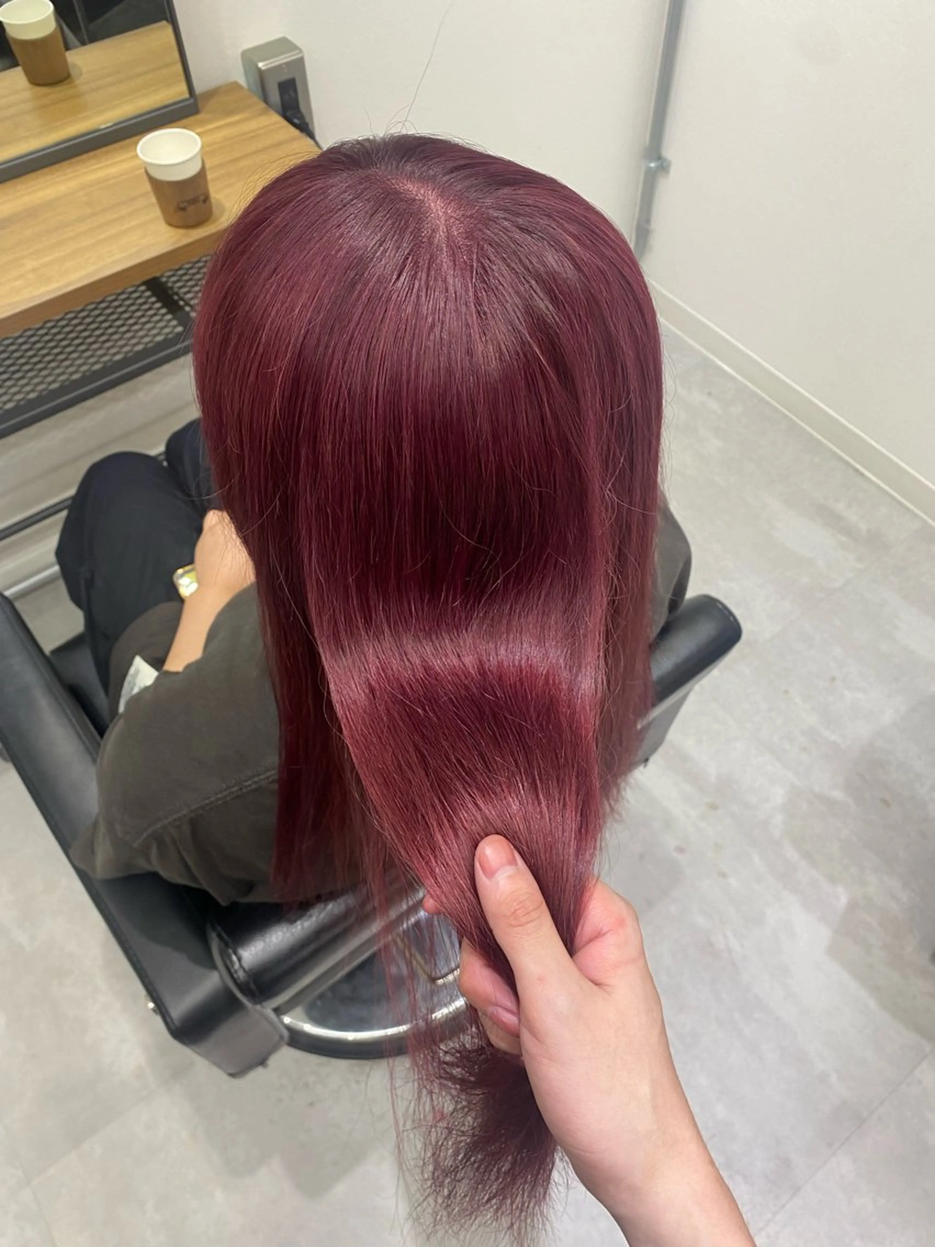 カラー デザインカラー ハイライトカラー ハイトーンカラー インナーカラー レッドカラー ヘアカラー SHUNTA✨ NEXT/ブリーチのヘアスタイル