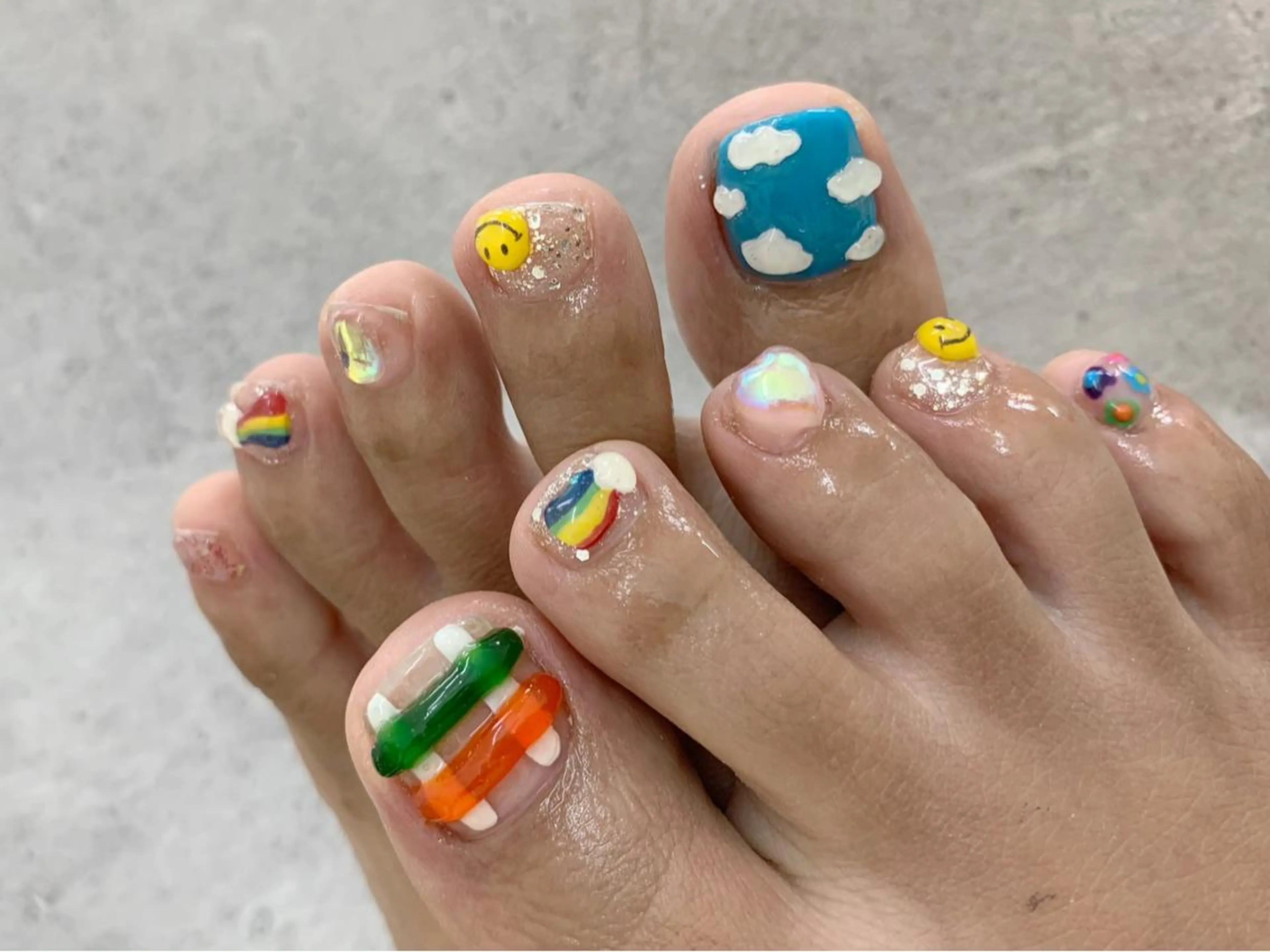 ショート ネイル Lino ﾟのネイルデザイン