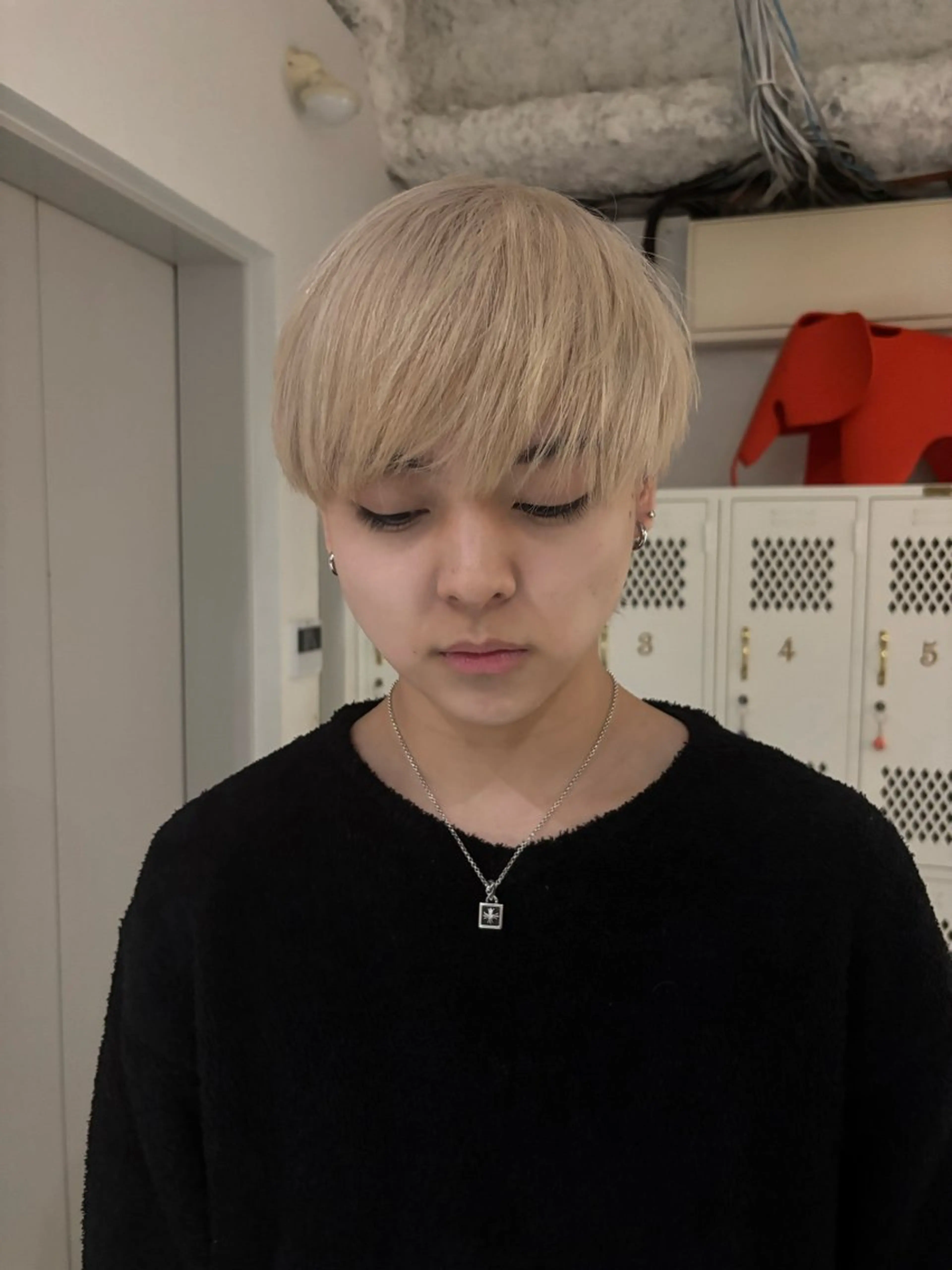 メンズ ヘアカラー 鈴木 涼太のヘアスタイル