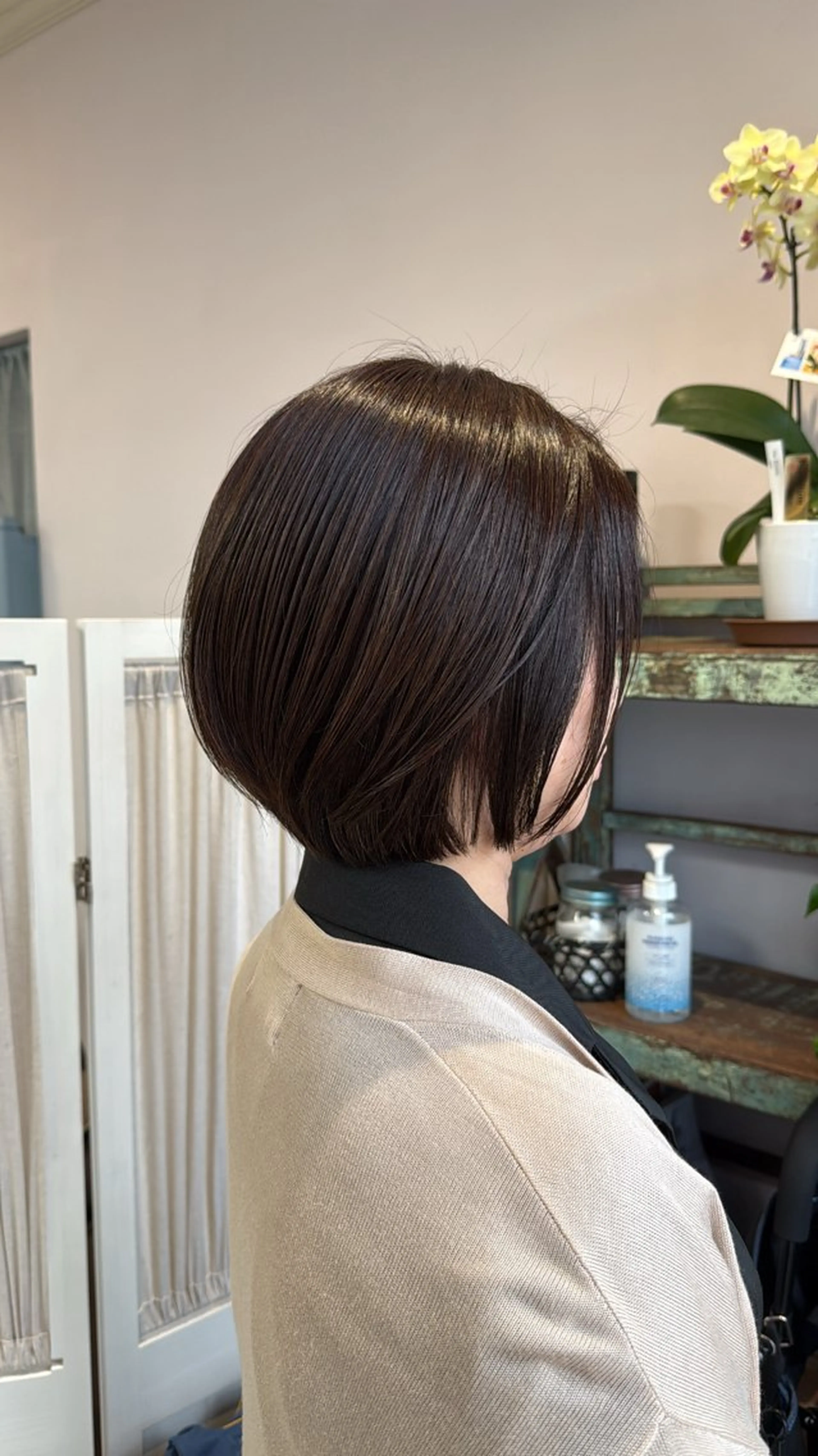 ショート ショートボブ ボブ ショートヘア カット ヘアカラー トリートメント Sakura .のヘアスタイル