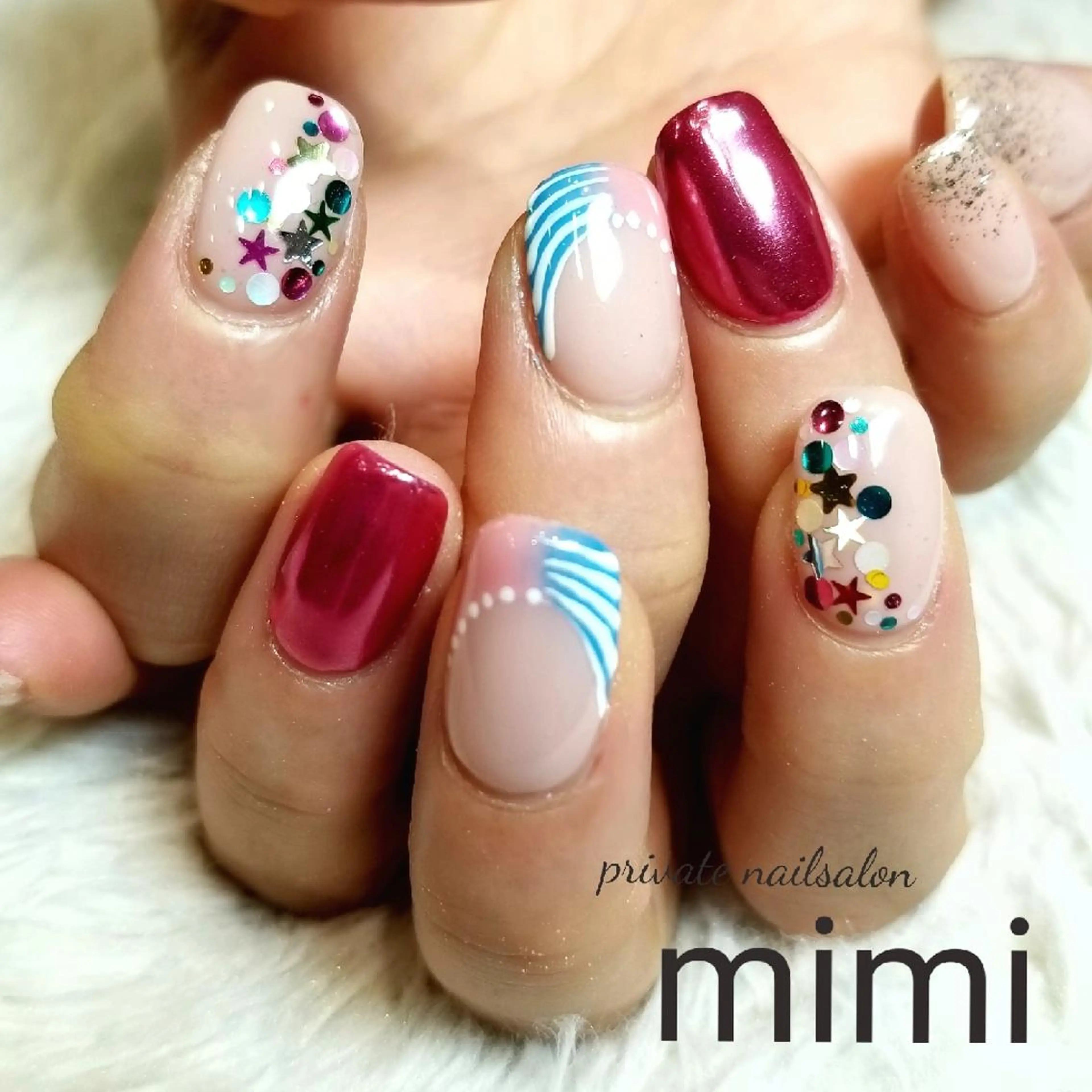 ネイル ハンドネイル 博多ネイル ｍｉｍｉのネイルデザイン