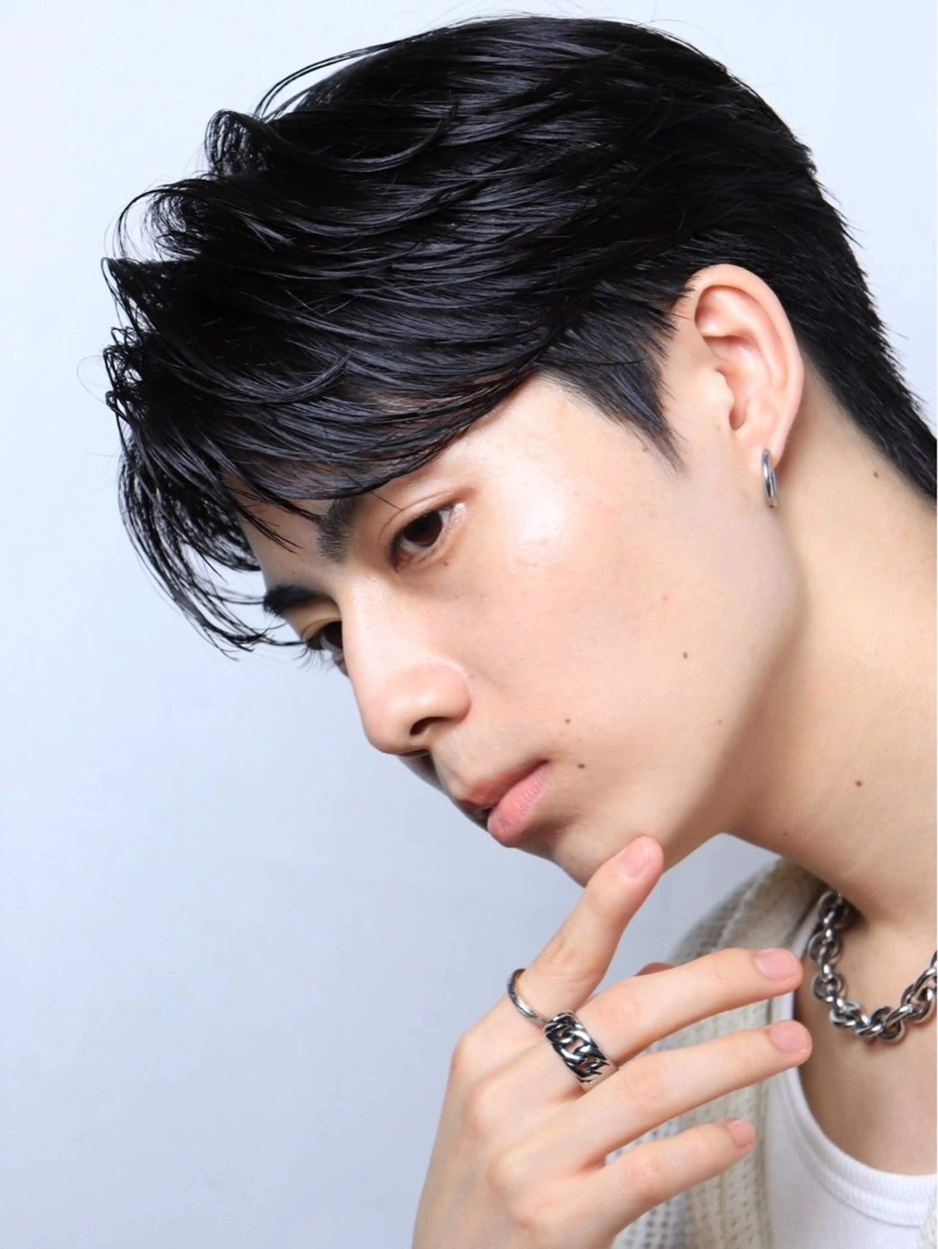 メンズ メンズパーマ カット 縮毛矯正 【公式】メンズサロン LUCEY福岡大名のヘアスタイル