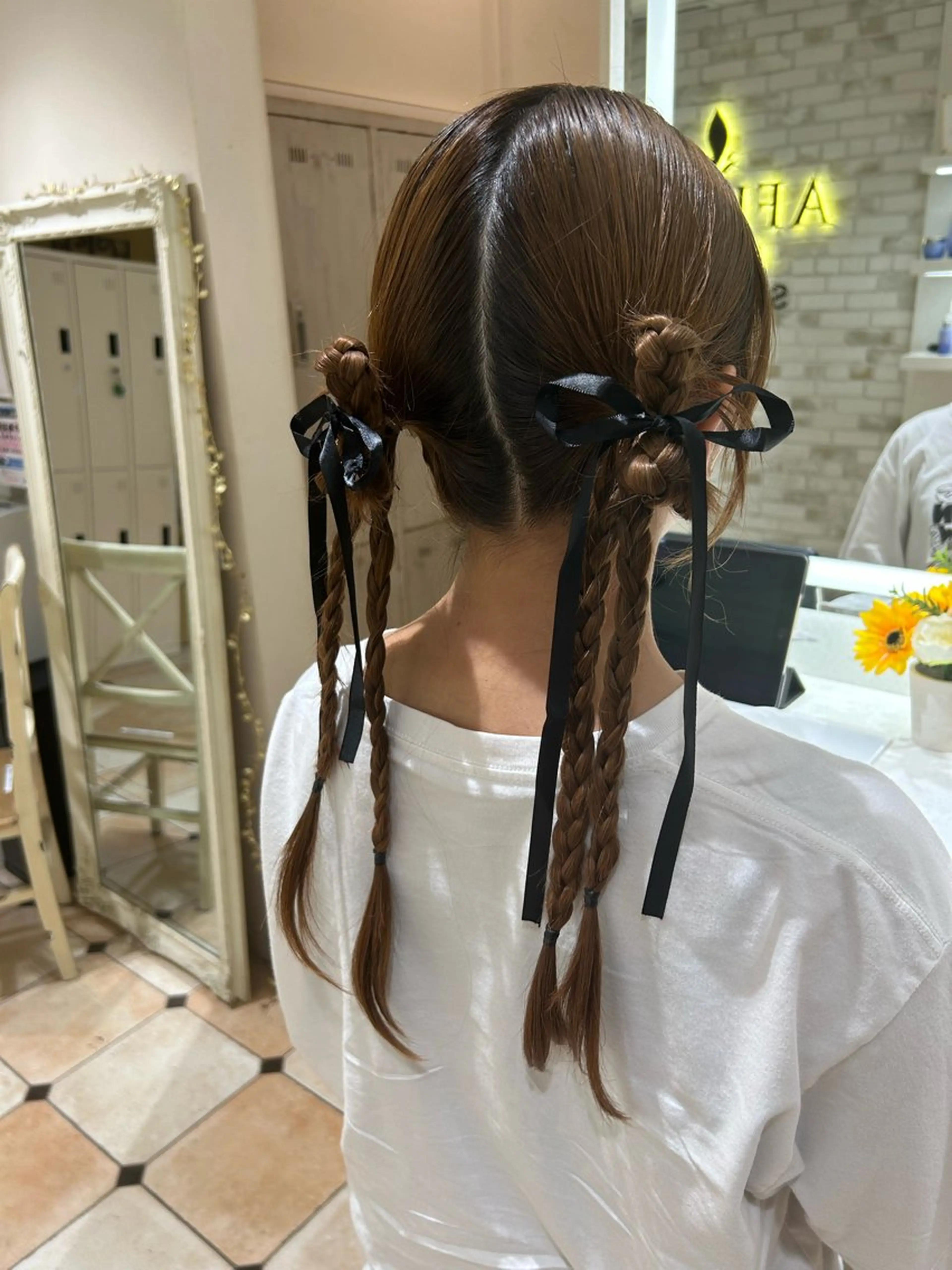 ヘアアレンジ ヘアアレンジ /カラー和田茉日琉のヘアスタイル