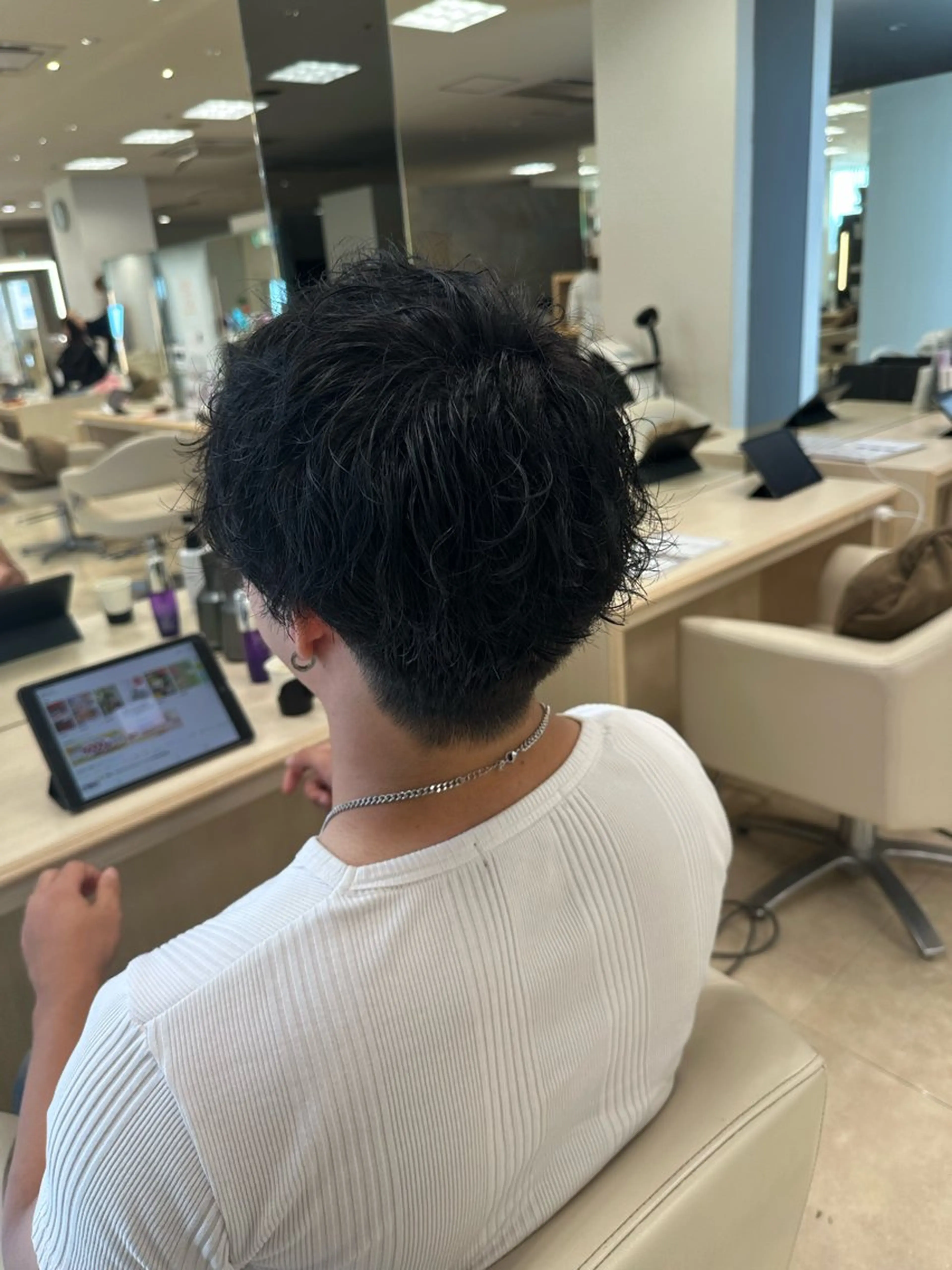 メンズ お悩み改善 黄金比みくのヘアスタイル
