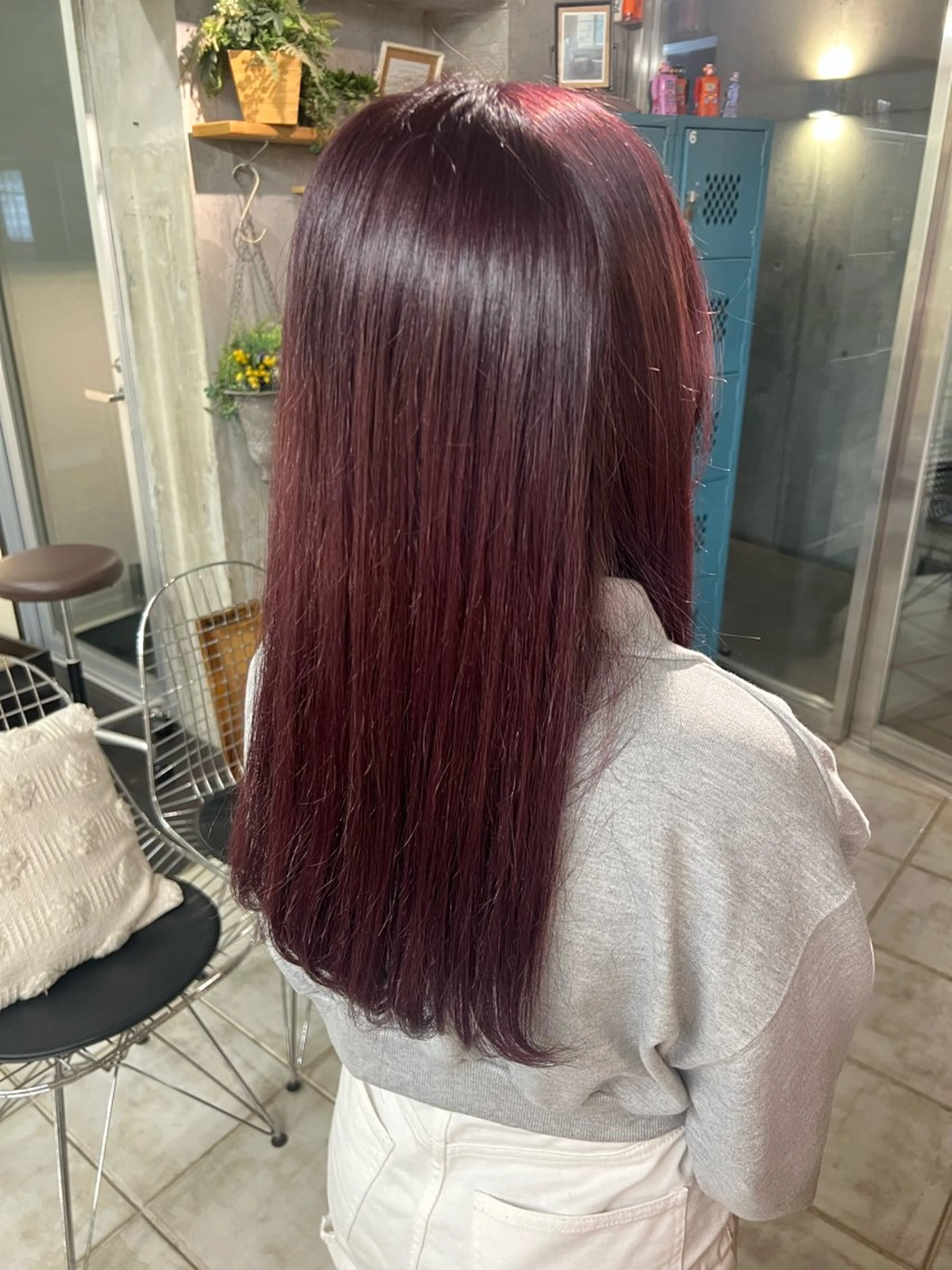 ロング カラー ブリーチ ダブルカラー ブリーチなしカラー ピンクカラー ヘアカラー 土田かほ/本日🈳 透明感カラー🍃のヘアスタイル