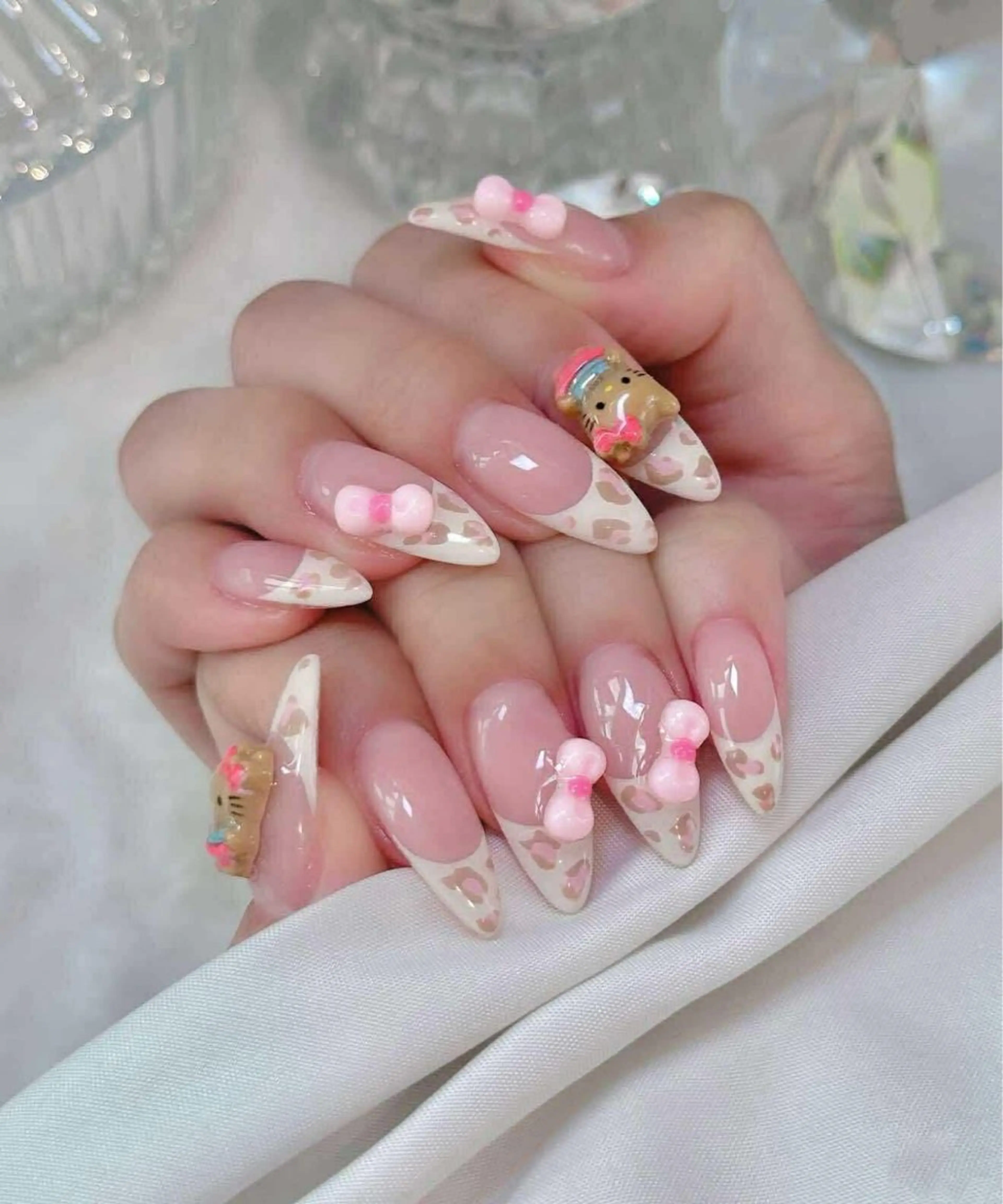 セミロング カラー RUBY NAIL SPAのネイルデザイン