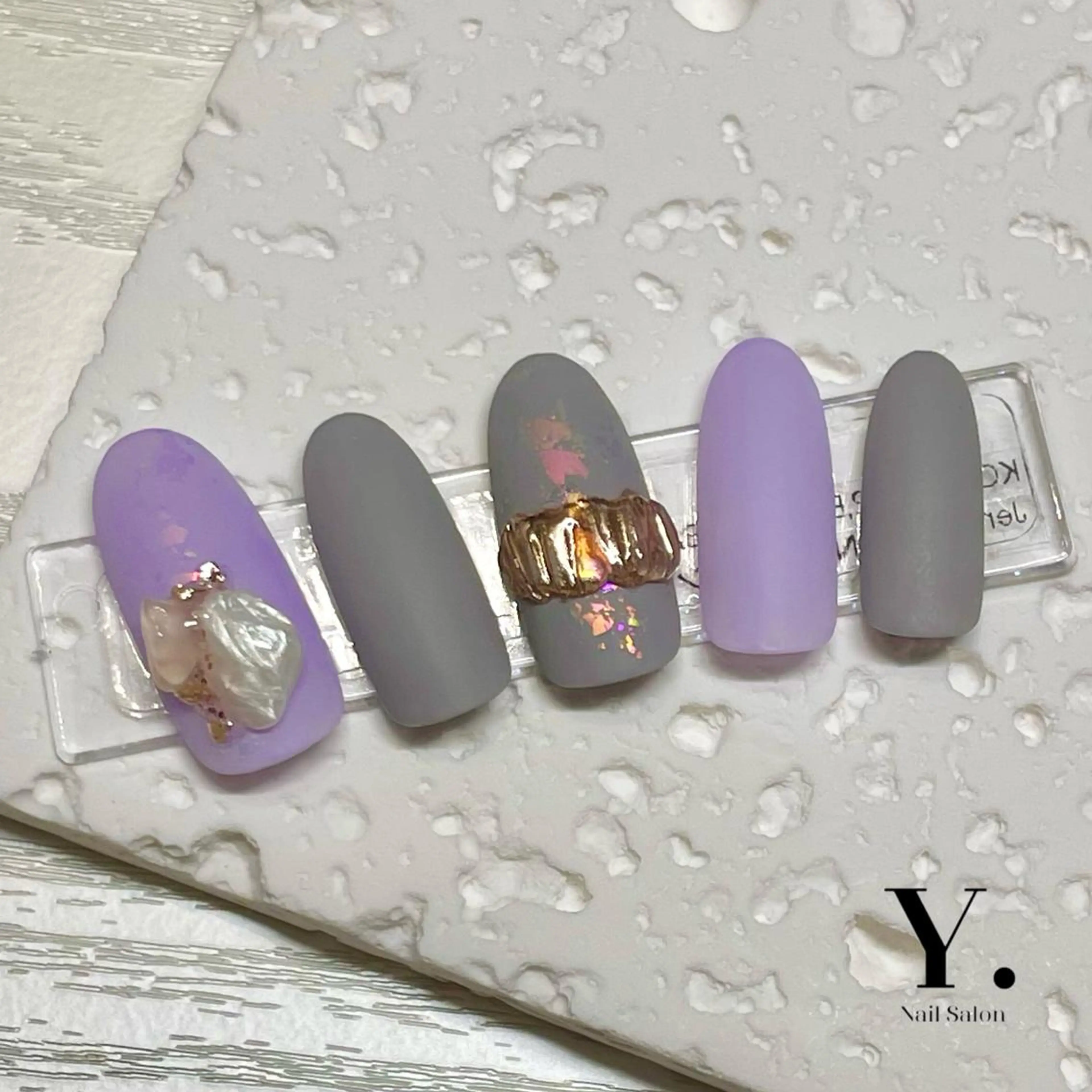 ネイル マットネイル Nail Salon Y.のネイルデザイン