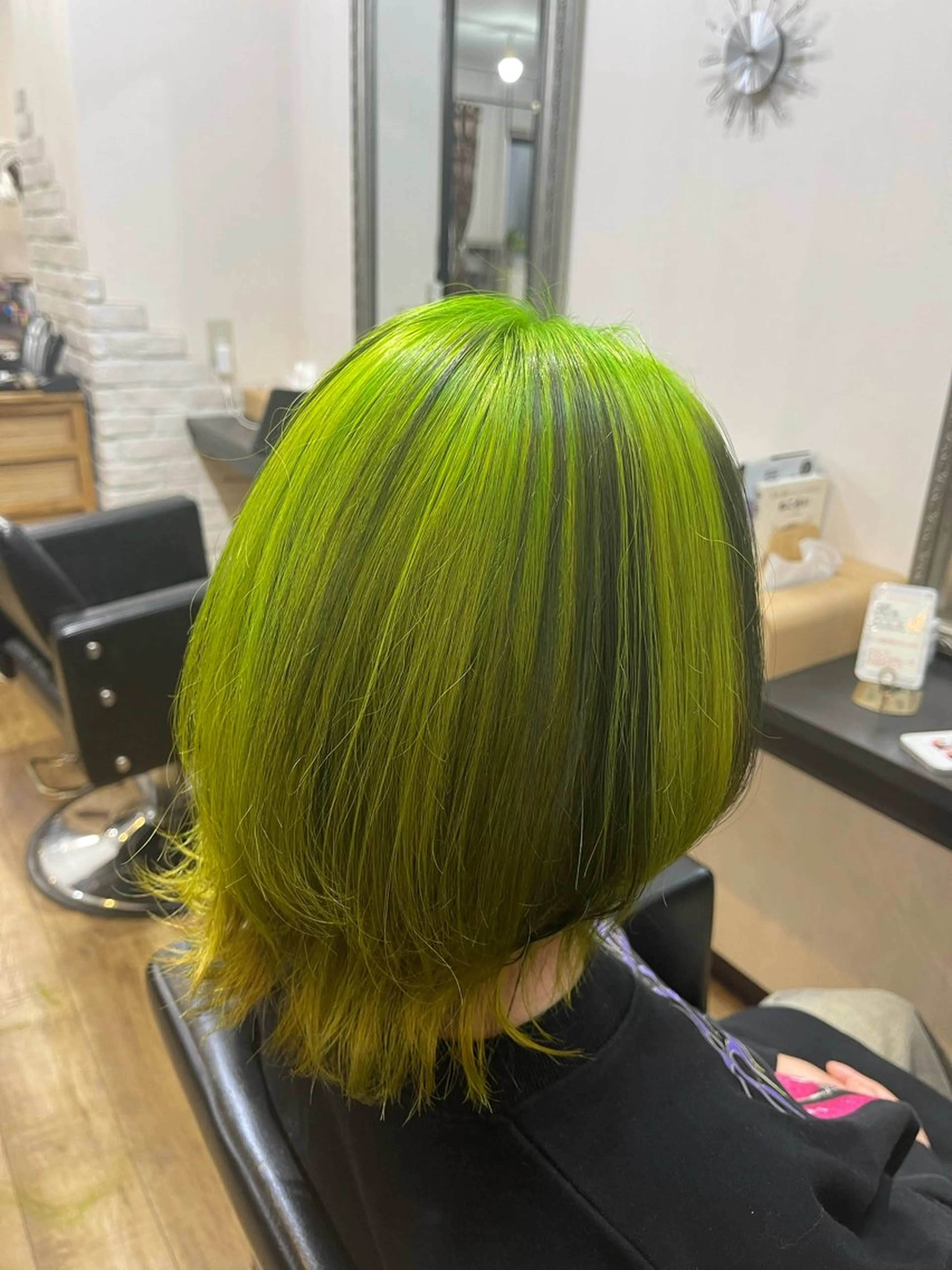ショート カラー デザインカラー ANDIAMO SAKAE✩楓のヘアスタイル