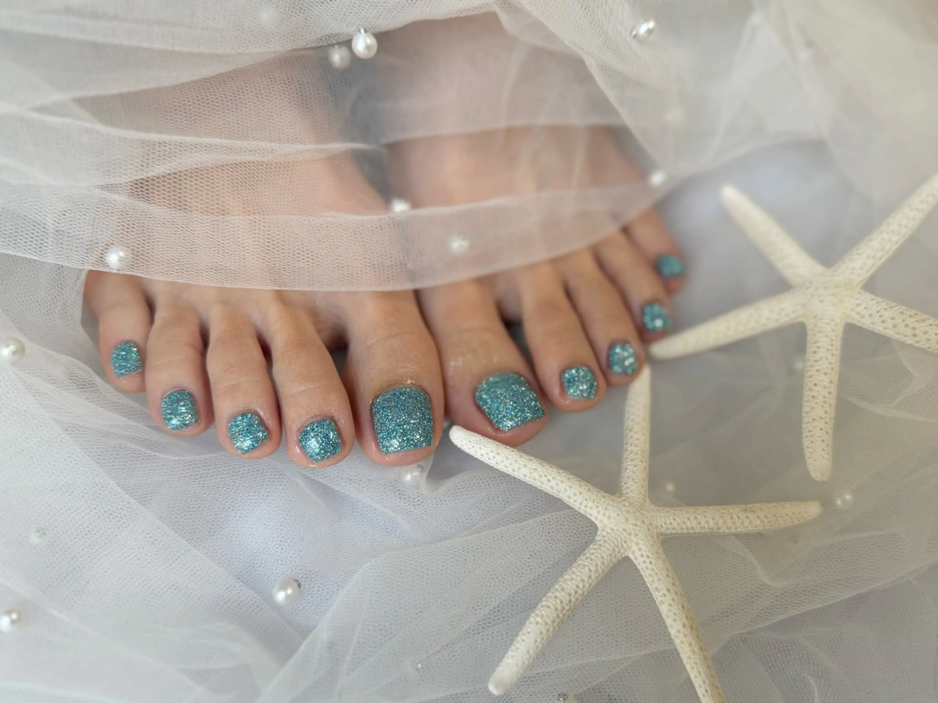 ネイル フラッシュネイル ジェルネイル フットネイル ëmma nail_ by chulaのネイルデザイン