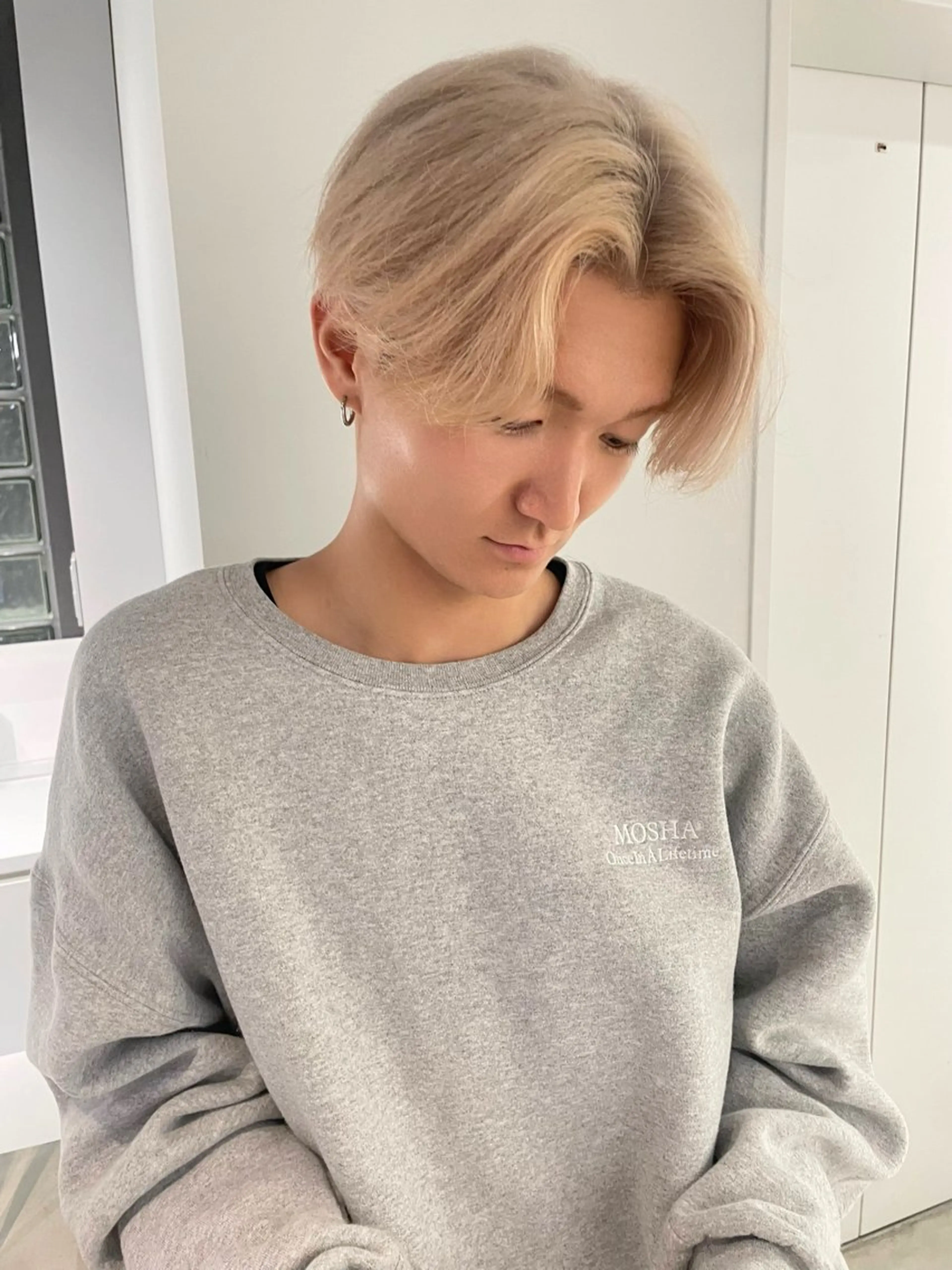 メンズ メンズハイトーン 心斎橋/ブリーチ minamiのヘアスタイル