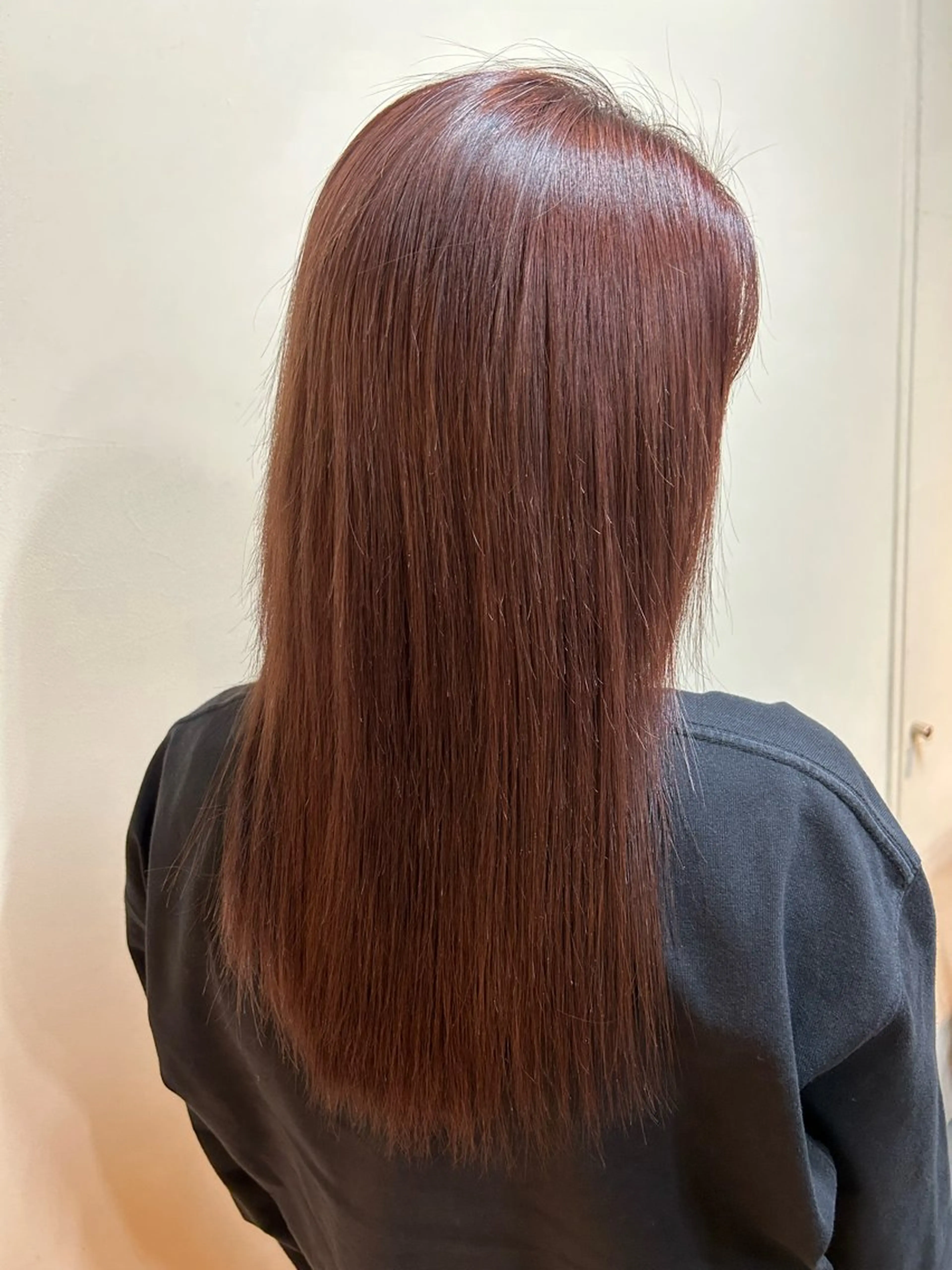 セミロング 水谷 菜央のヘアスタイル