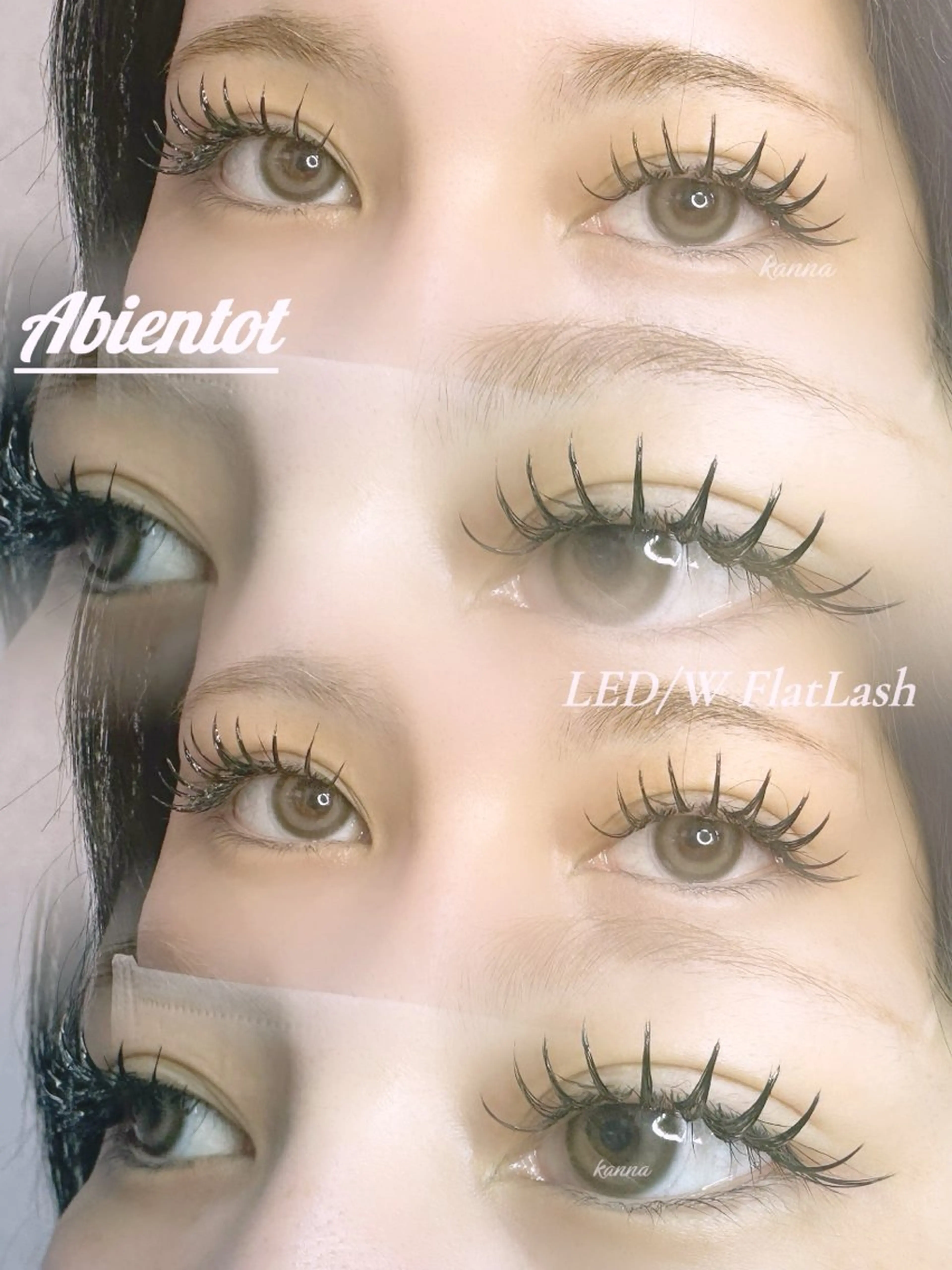 マツエク・マツパ Abientot Kannaのマツエク・マツパデザイン