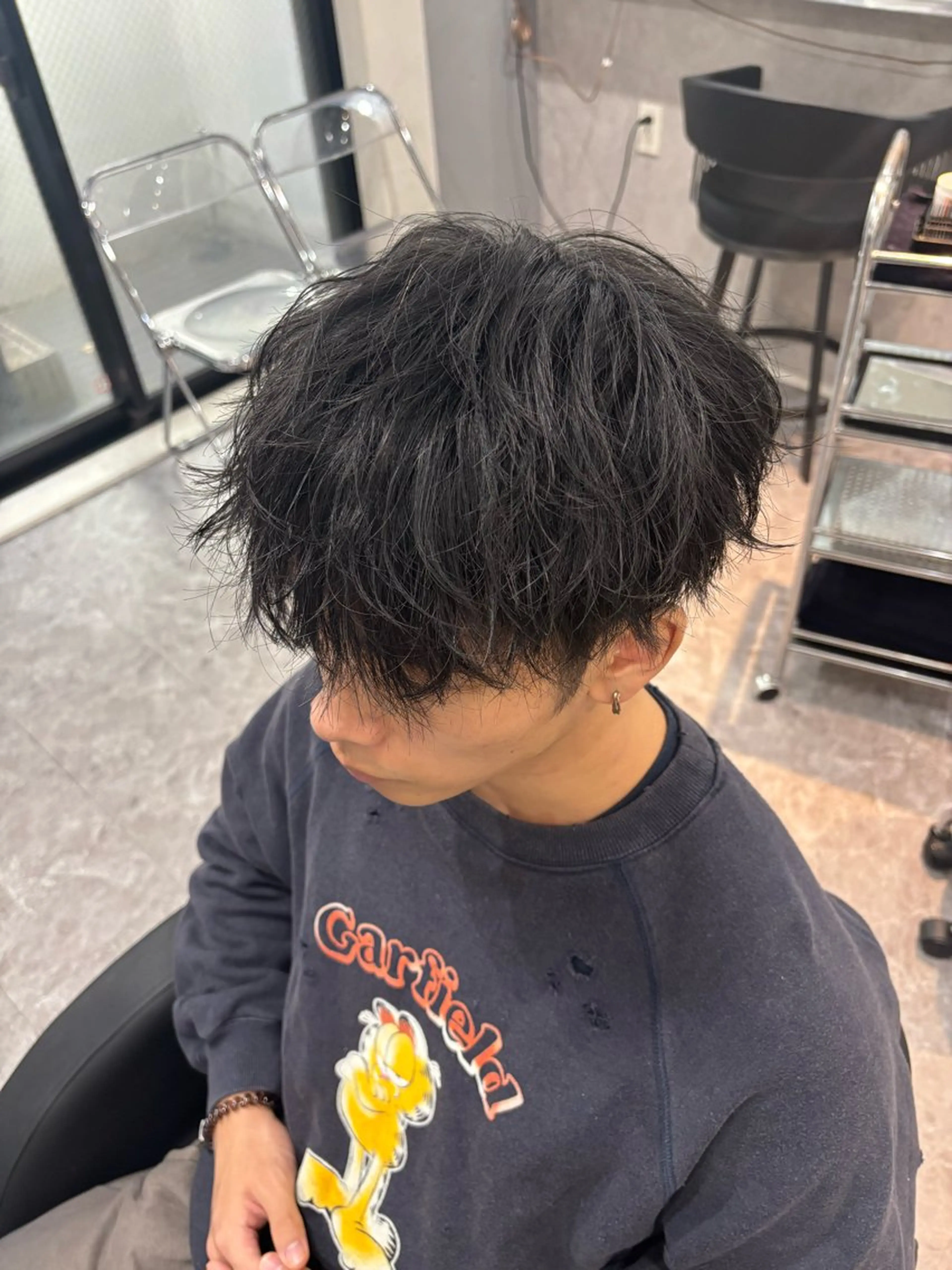 ショート カット パーマ 石井希武/学芸大学/ パーマ/縮毛矯正のヘアスタイル