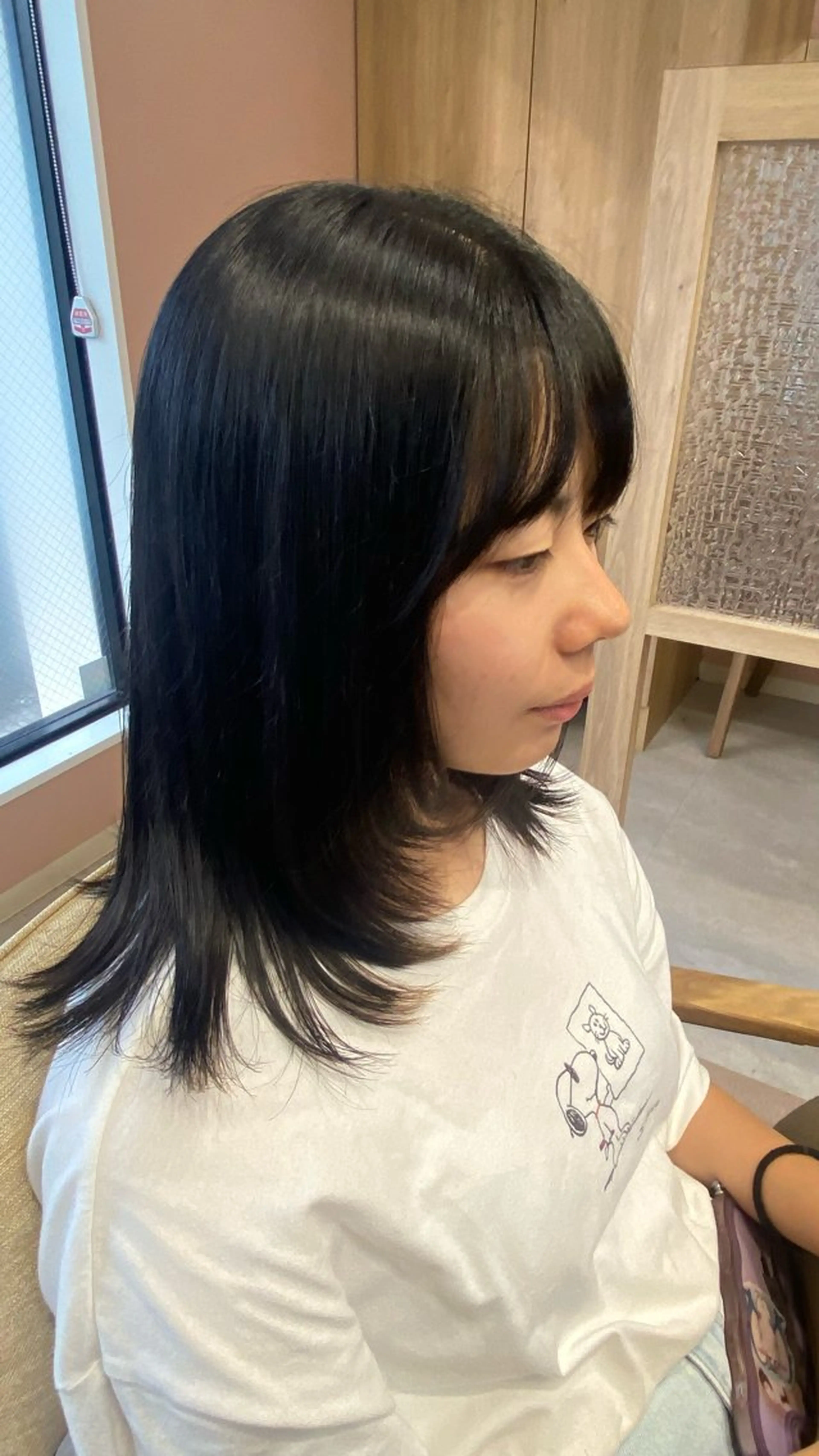 ミディアム ハイトーン/推しカラ ー⛓💜ゆららのヘアスタイル