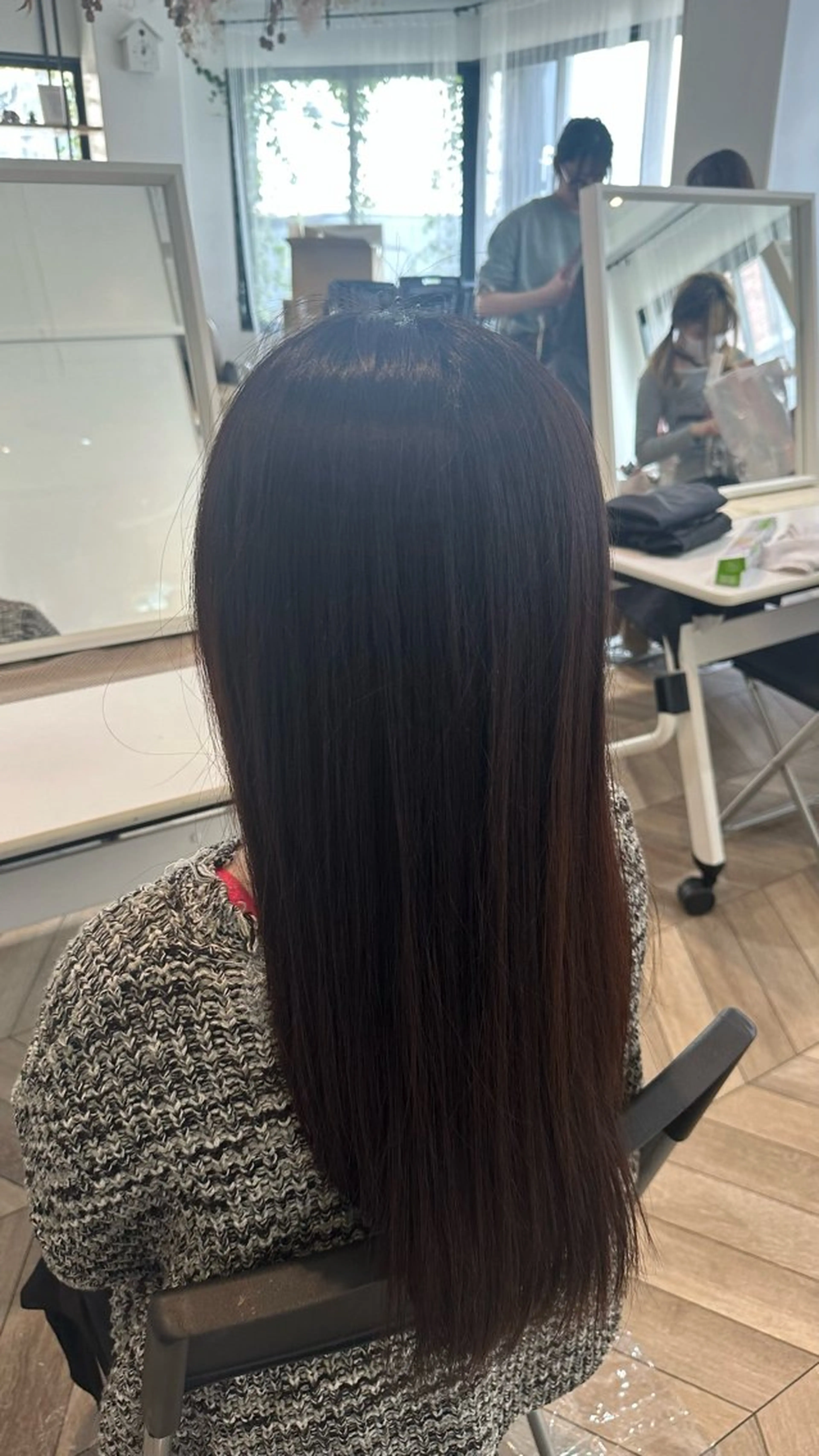 セミロング カラー 似合わせカット ヘアカラー 手嶋 理仁のヘアスタイル