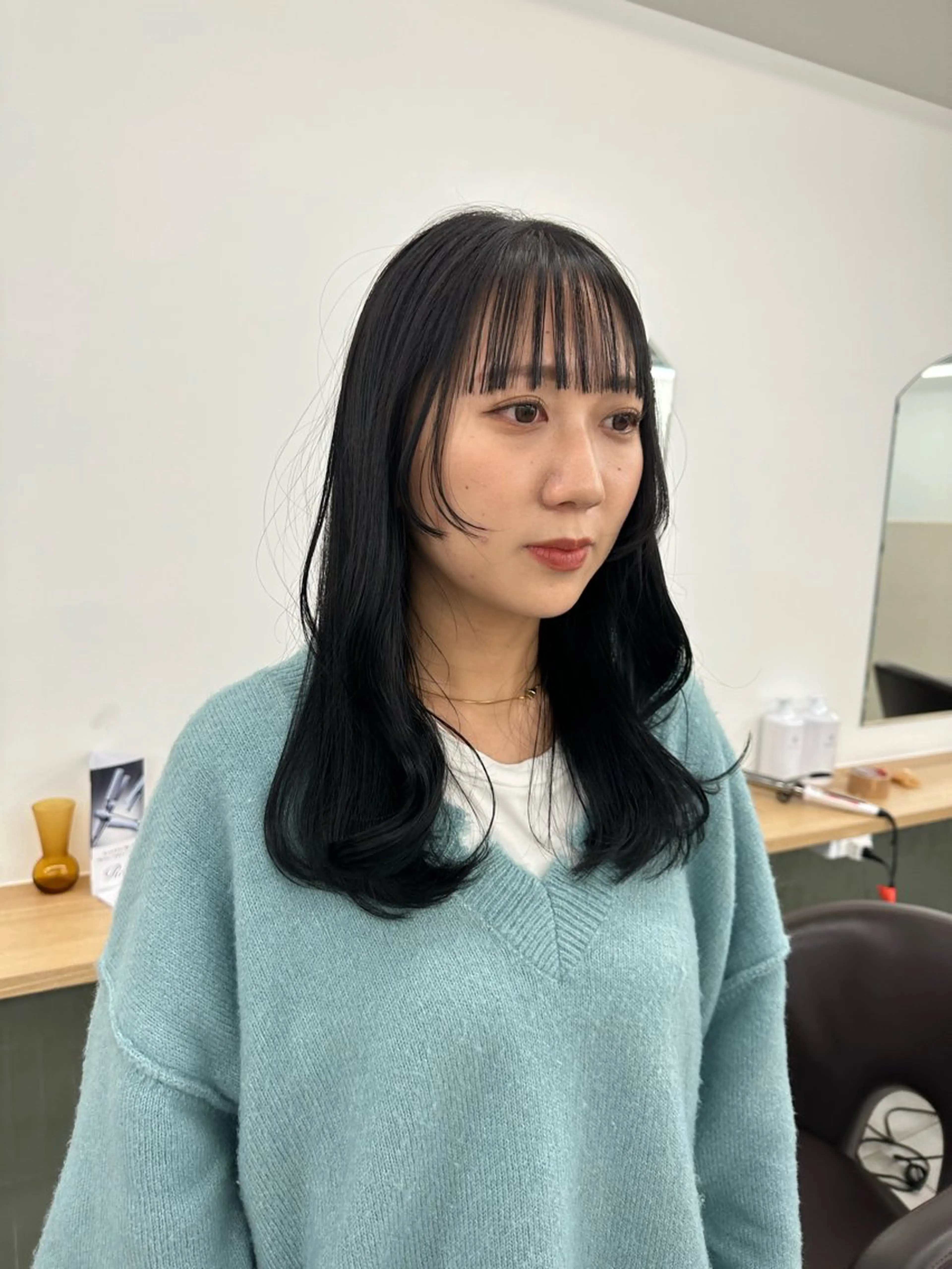セミロング カラー キッズ オトナヘア🌸 harukaのヘアスタイル